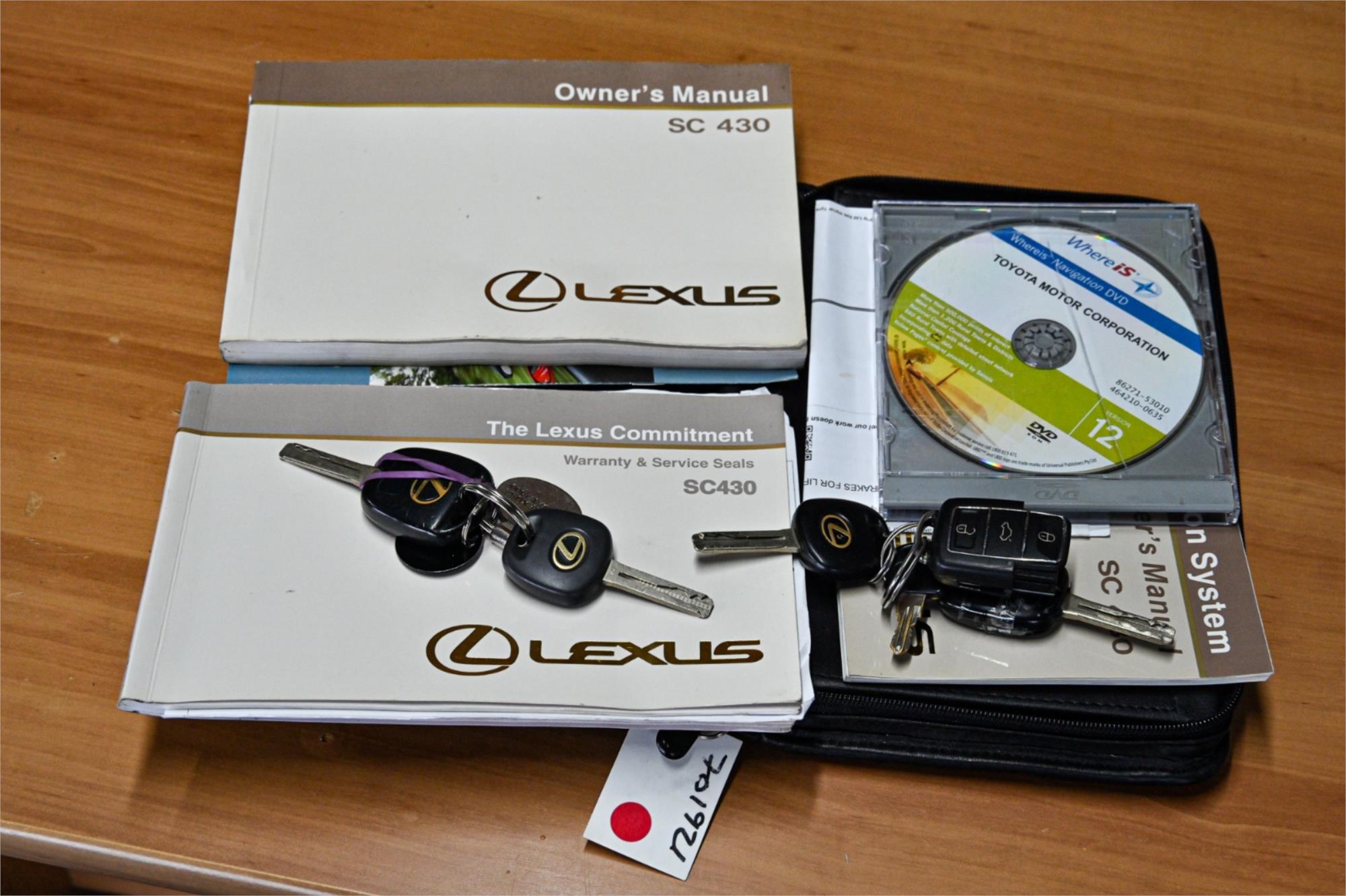 2006 LEXUS SC430 UZZ40R MY05 UPGRADE 6 SP AUTOMATIC 2D CONVERTIBLE