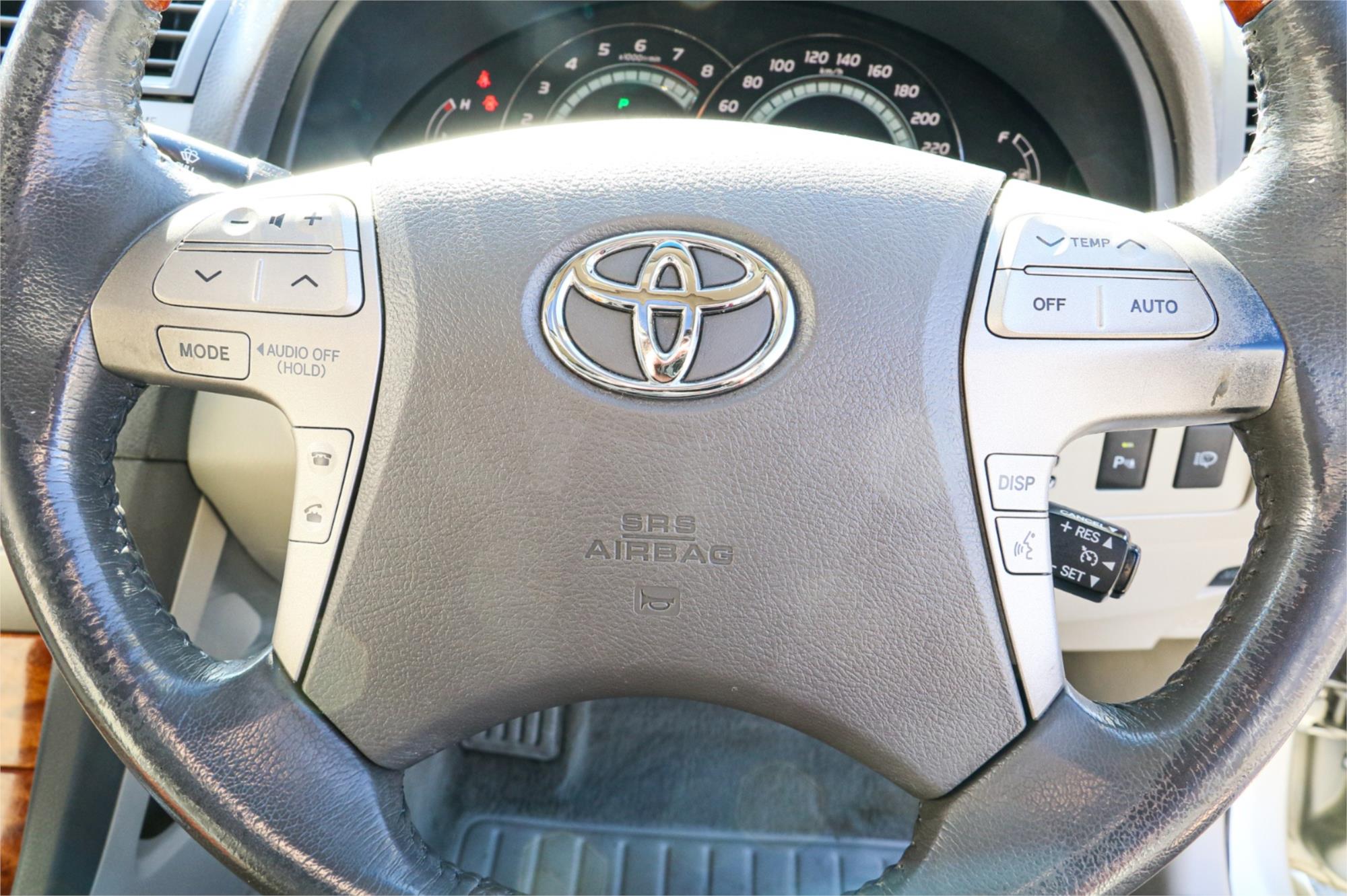 2007 TOYOTA AURION GSV40R PRESARA 6 SP AUTO SEQUENTIAL 4D SEDAN
