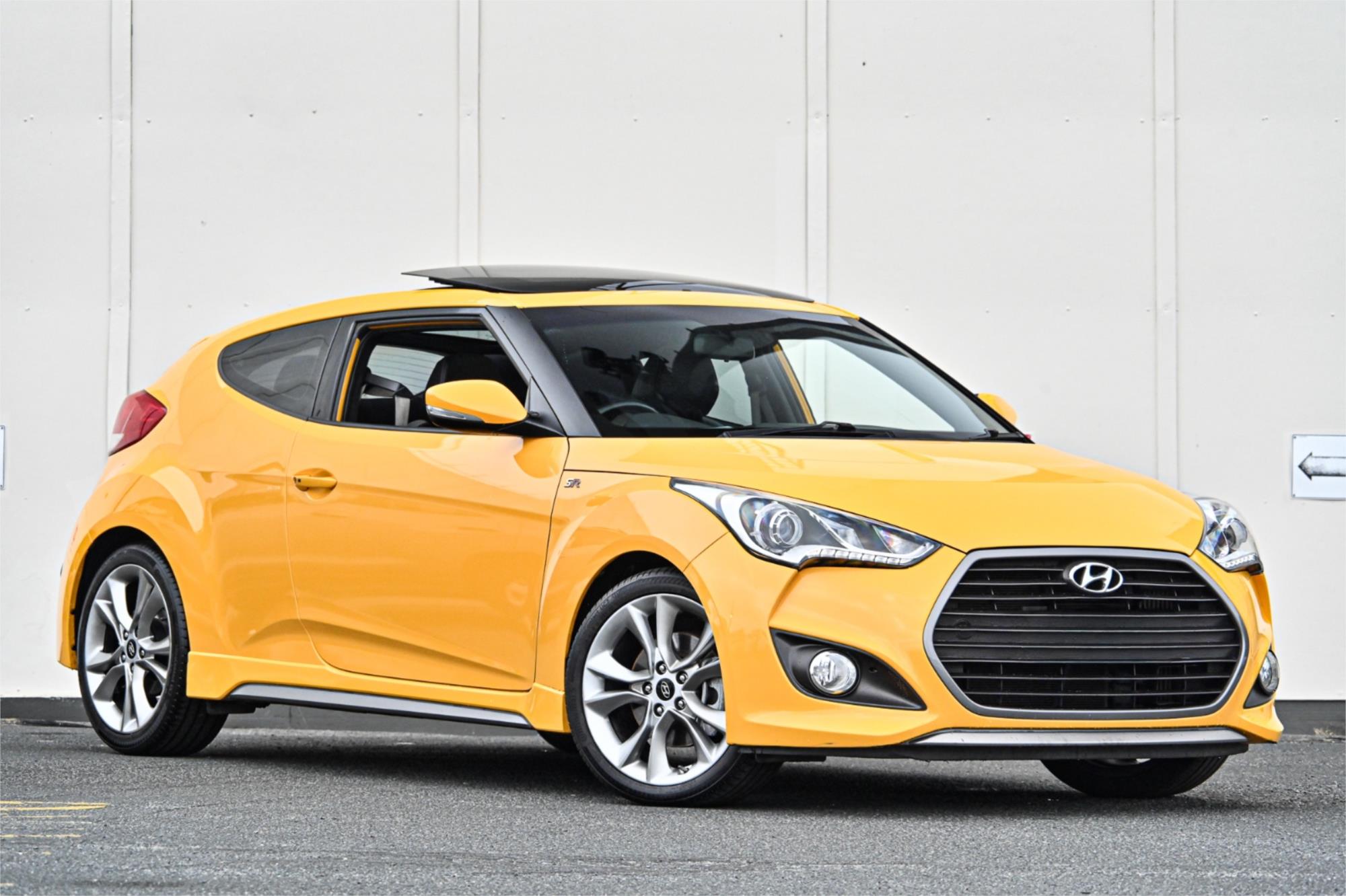 2016 HYUNDAI VELOSTER FS4 SERIES 2 SR TURBO 7 SP AUTO DUAL CLUTCH 3D COUPE