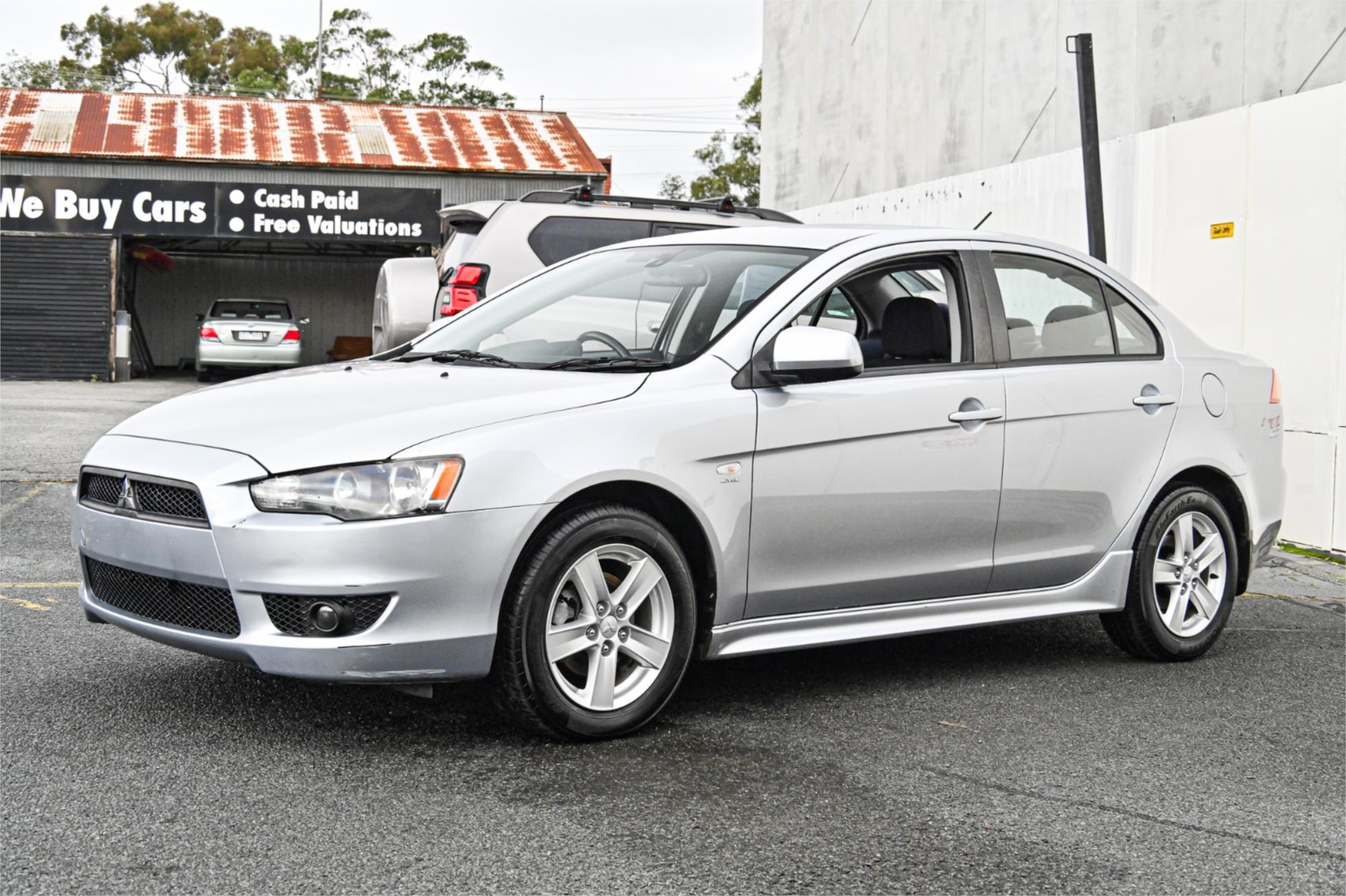 2007 MITSUBISHI LANCER CJ VR CVT AUTO 6 SP SEQUENTIAL 4D SEDAN