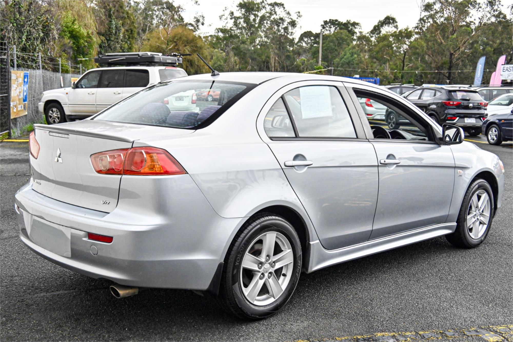 2007 MITSUBISHI LANCER CJ VR CVT AUTO 6 SP SEQUENTIAL 4D SEDAN