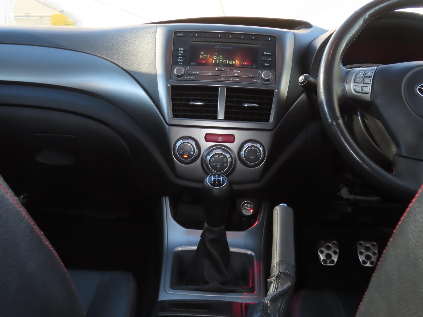 2010 SUBARU IMPREZA MY10 WRX (AWD) 5 SP MANUAL 4D SEDAN