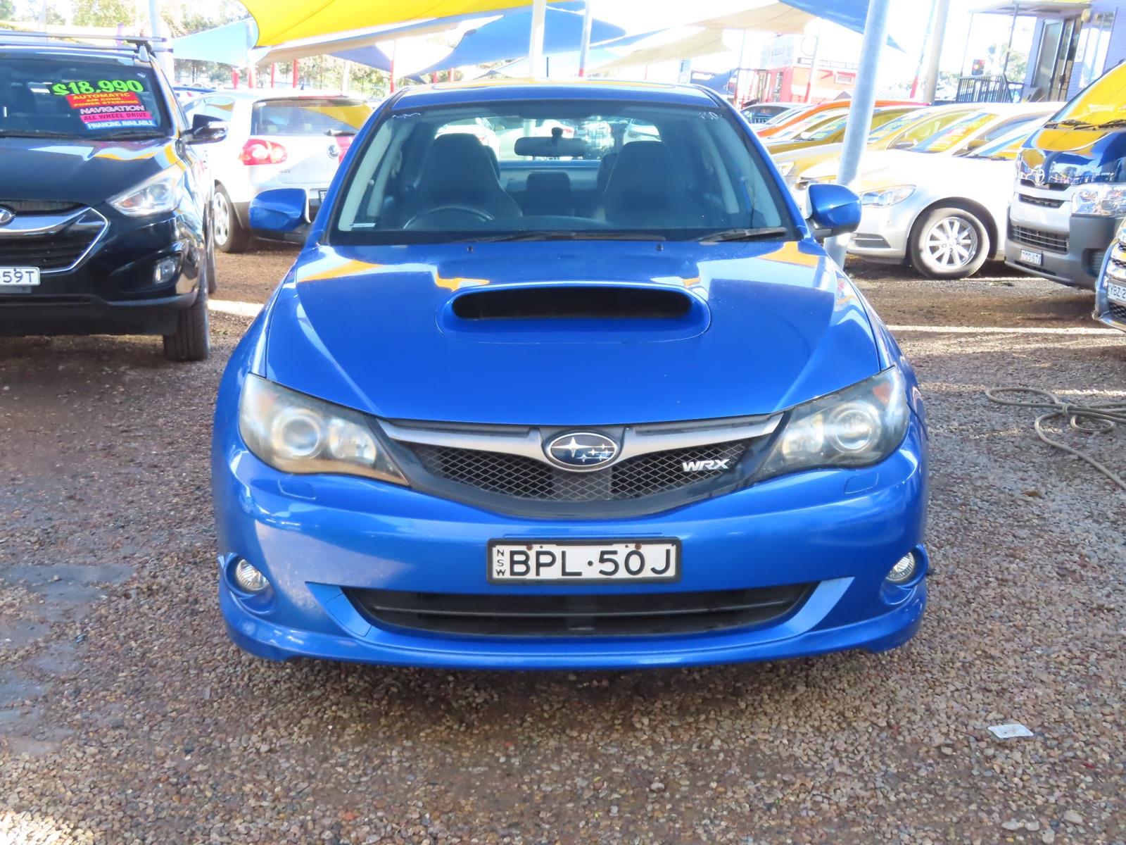 2010 SUBARU IMPREZA MY10 WRX (AWD) 5 SP MANUAL 4D SEDAN