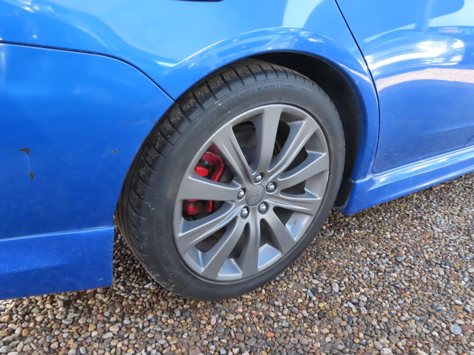 2010 SUBARU IMPREZA MY10 WRX (AWD) 5 SP MANUAL 4D SEDAN