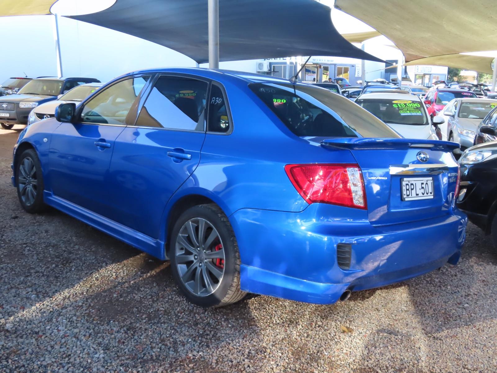 2010 SUBARU IMPREZA MY10 WRX (AWD) 5 SP MANUAL 4D SEDAN