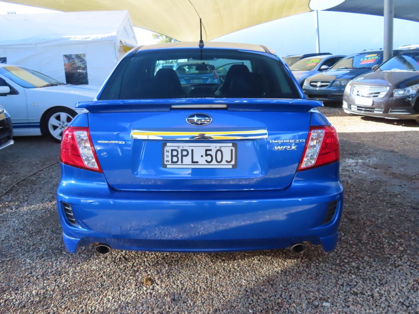 2010 SUBARU IMPREZA MY10 WRX (AWD) 5 SP MANUAL 4D SEDAN