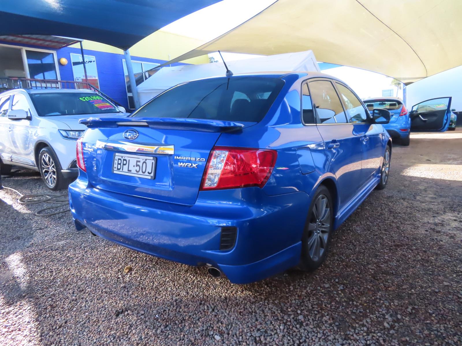 2010 SUBARU IMPREZA MY10 WRX (AWD) 5 SP MANUAL 4D SEDAN