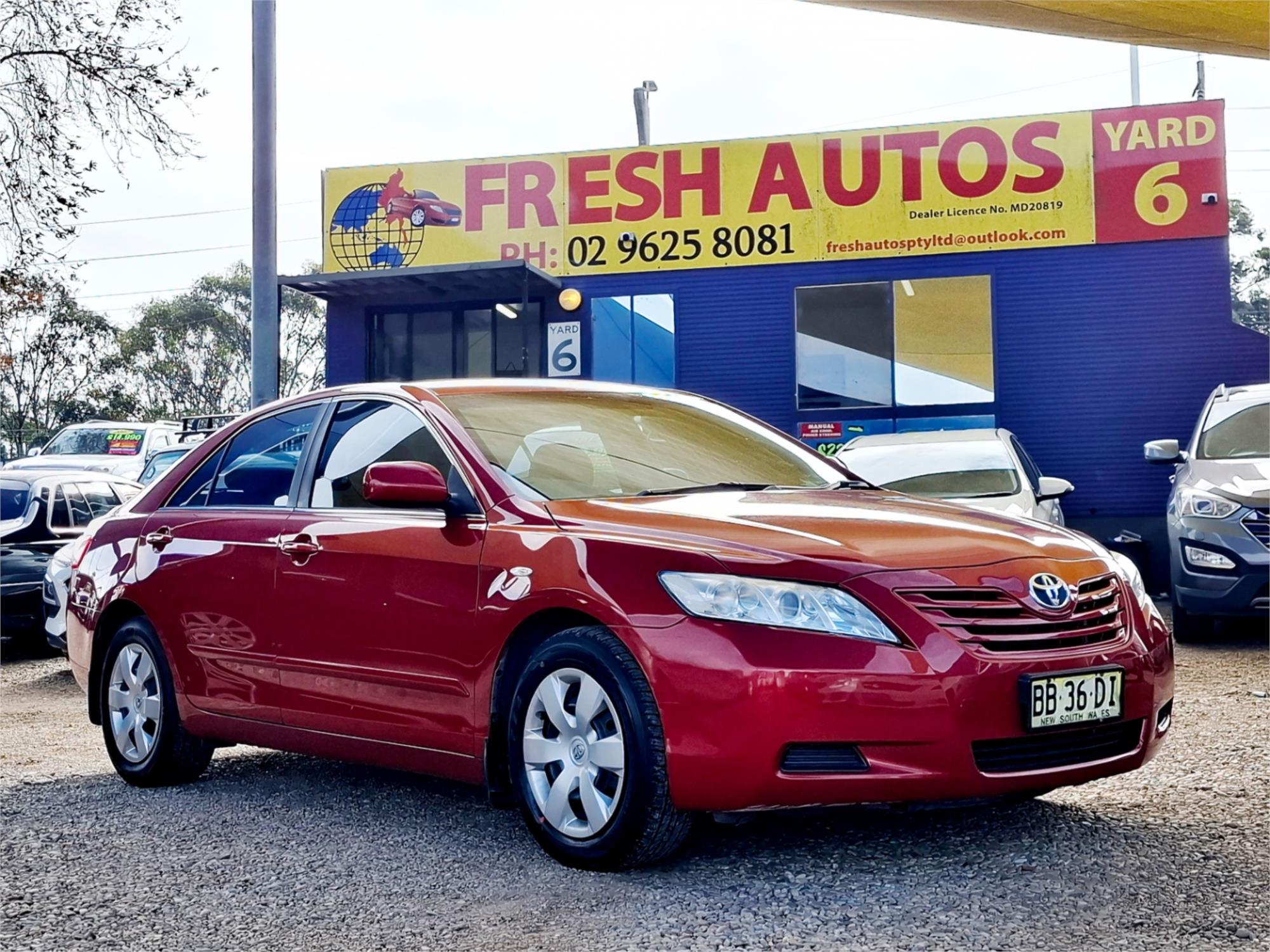 2009 TOYOTA CAMRY ACV40R 07 UPGRADE ALTISE 5 SP AUTOMATIC 4D SEDAN
