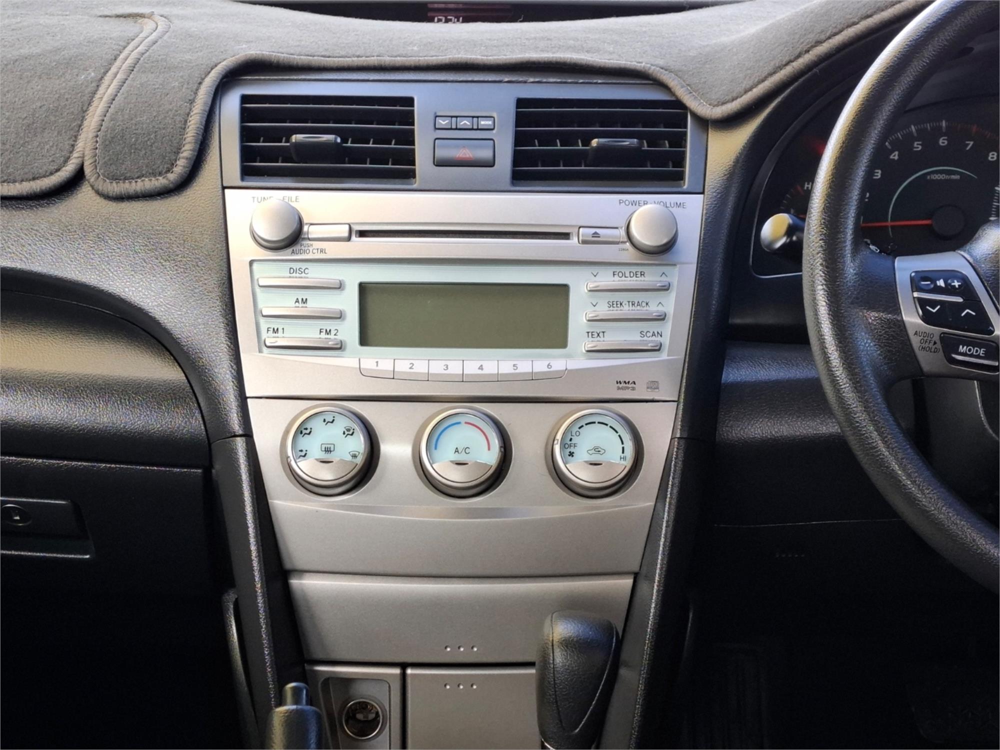 2009 TOYOTA CAMRY ACV40R 07 UPGRADE ALTISE 5 SP AUTOMATIC 4D SEDAN