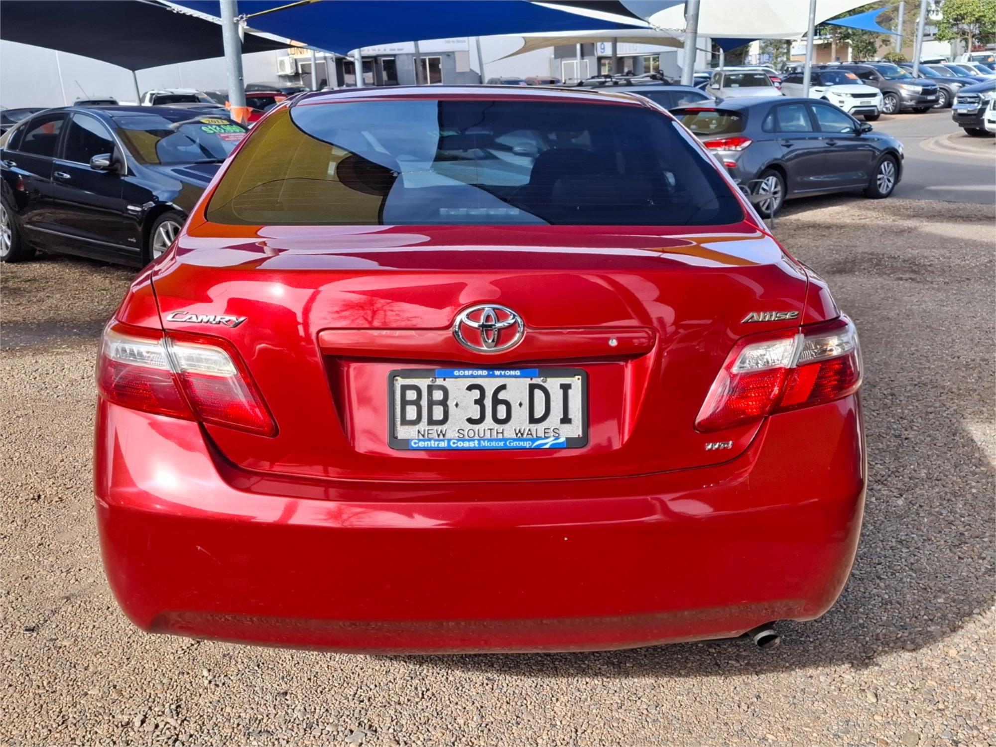 2009 TOYOTA CAMRY ACV40R 07 UPGRADE ALTISE 5 SP AUTOMATIC 4D SEDAN