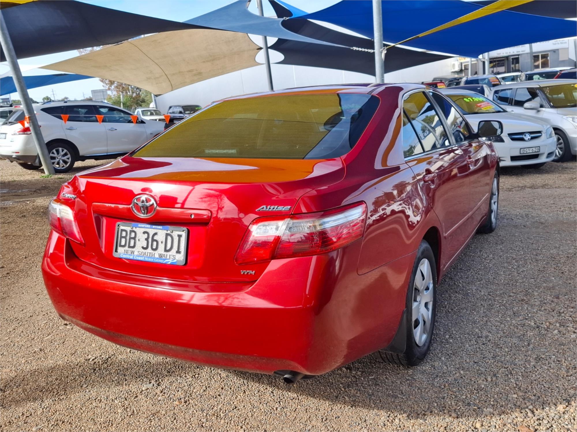2009 TOYOTA CAMRY ACV40R 07 UPGRADE ALTISE 5 SP AUTOMATIC 4D SEDAN