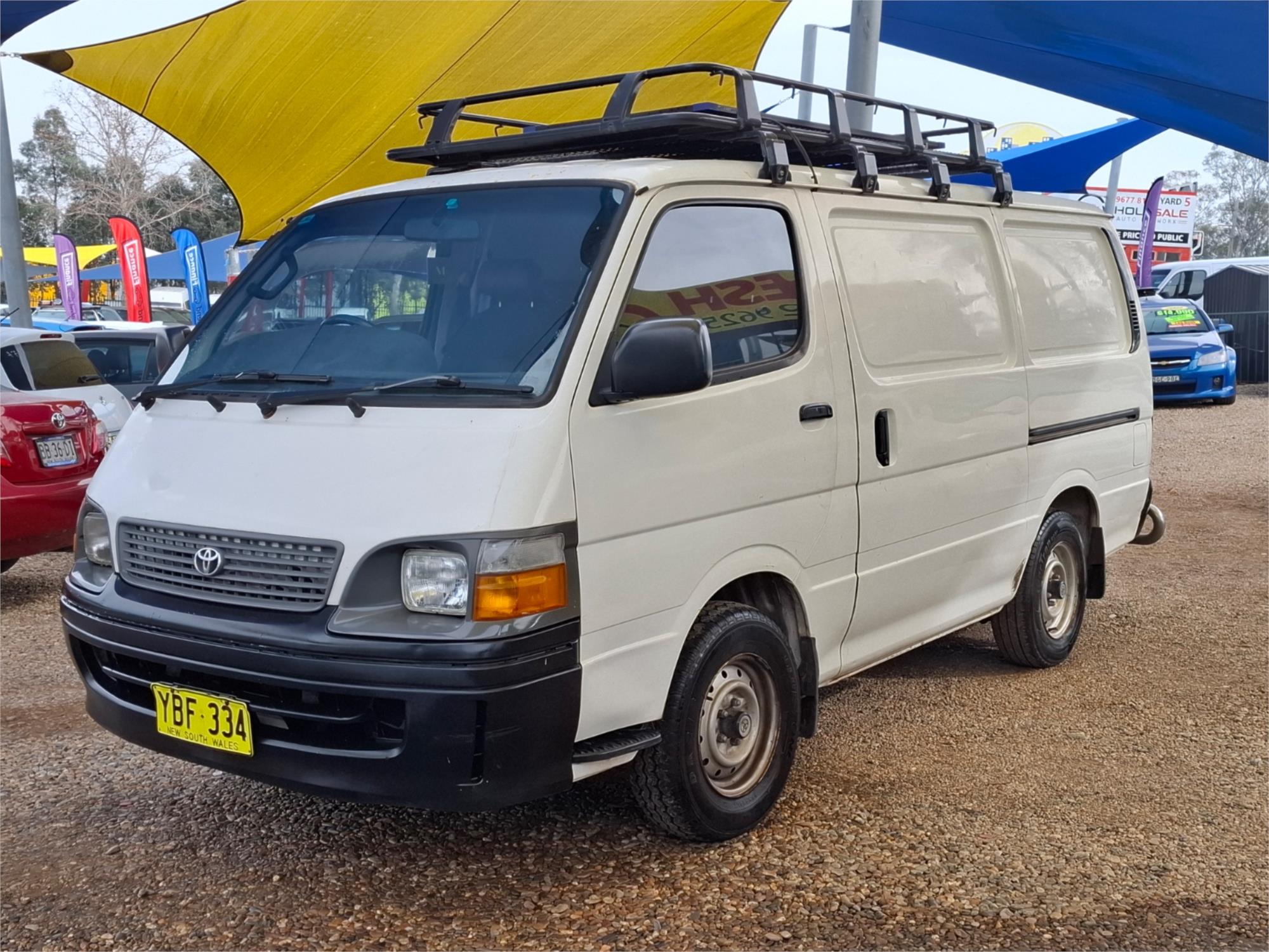 2002 TOYOTA HIACE RZH113R 4 SP AUTOMATIC 4D LONG VAN