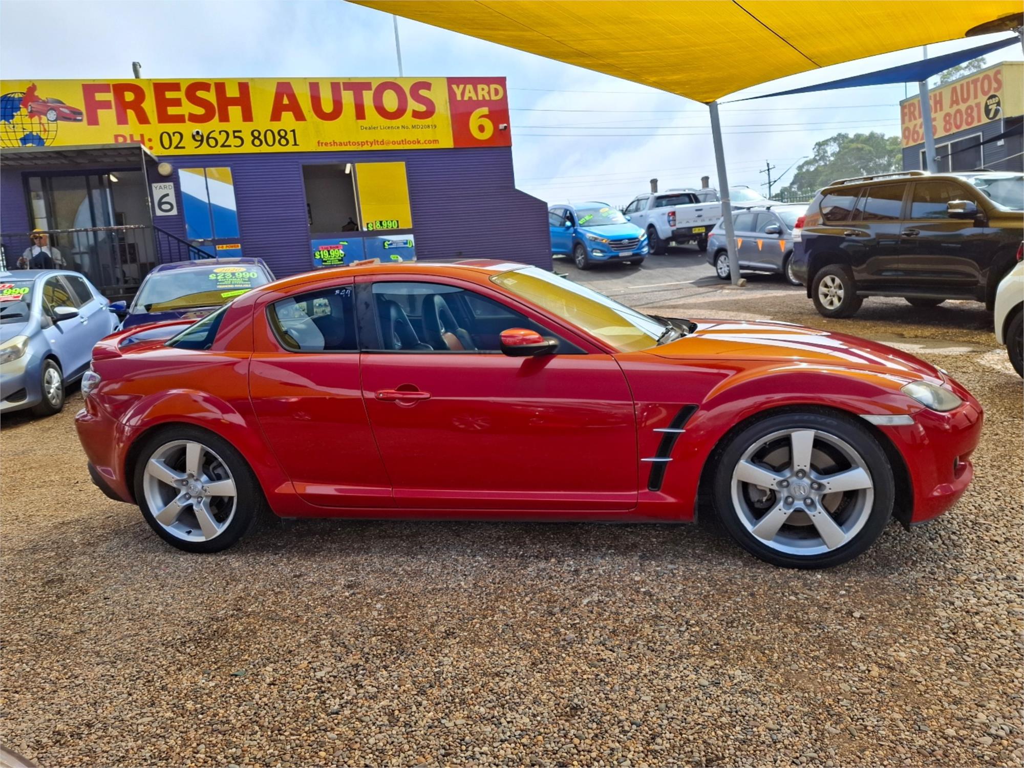 2007 MAZDA RX-8 FE1031 MANUAL COUPE