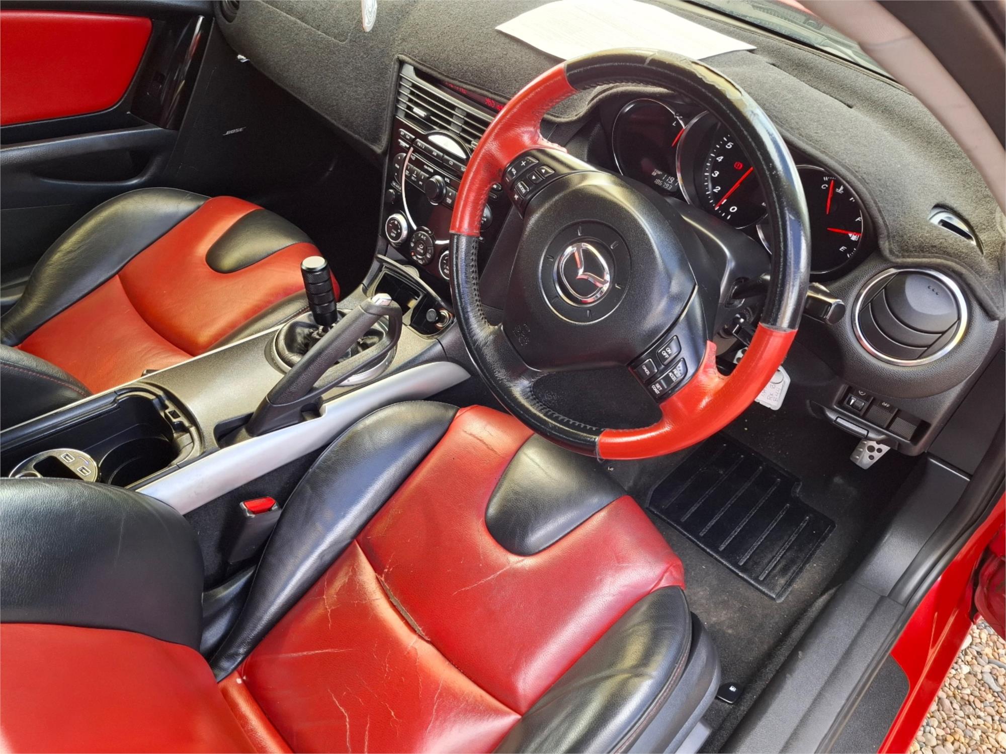 2007 MAZDA RX-8 FE1031 MANUAL COUPE