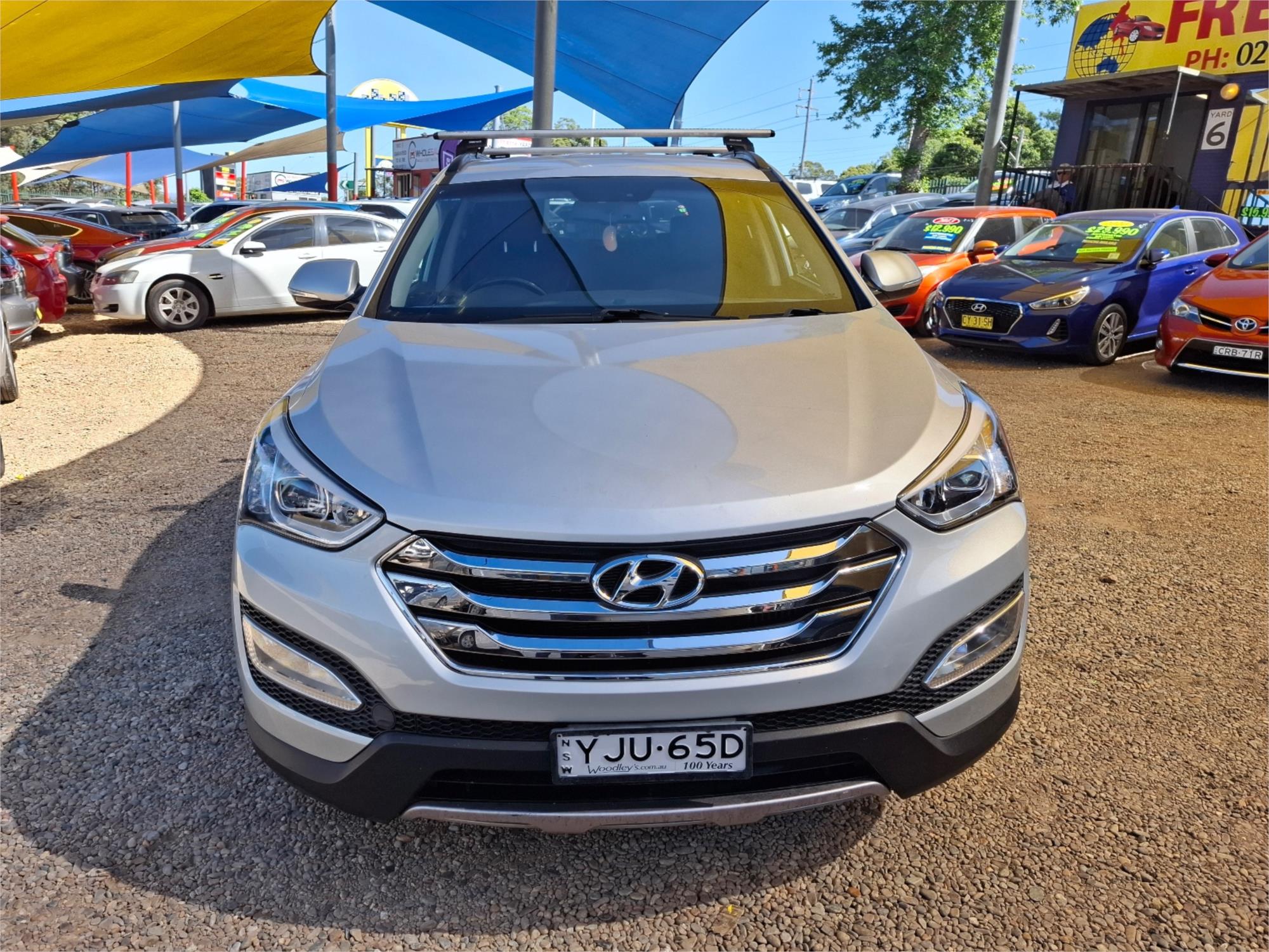 2014 HYUNDAI SANTA FE DM MY15 ELITE CRDi (4x4) 6 SP AUTOMATIC 4D WAGON