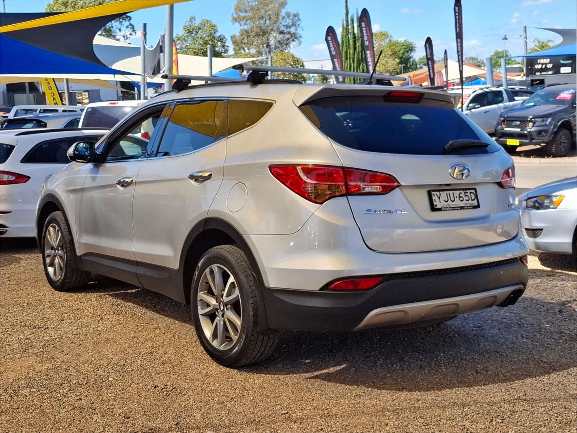 2014 HYUNDAI SANTA FE DM MY15 ELITE CRDi (4x4) 6 SP AUTOMATIC 4D WAGON