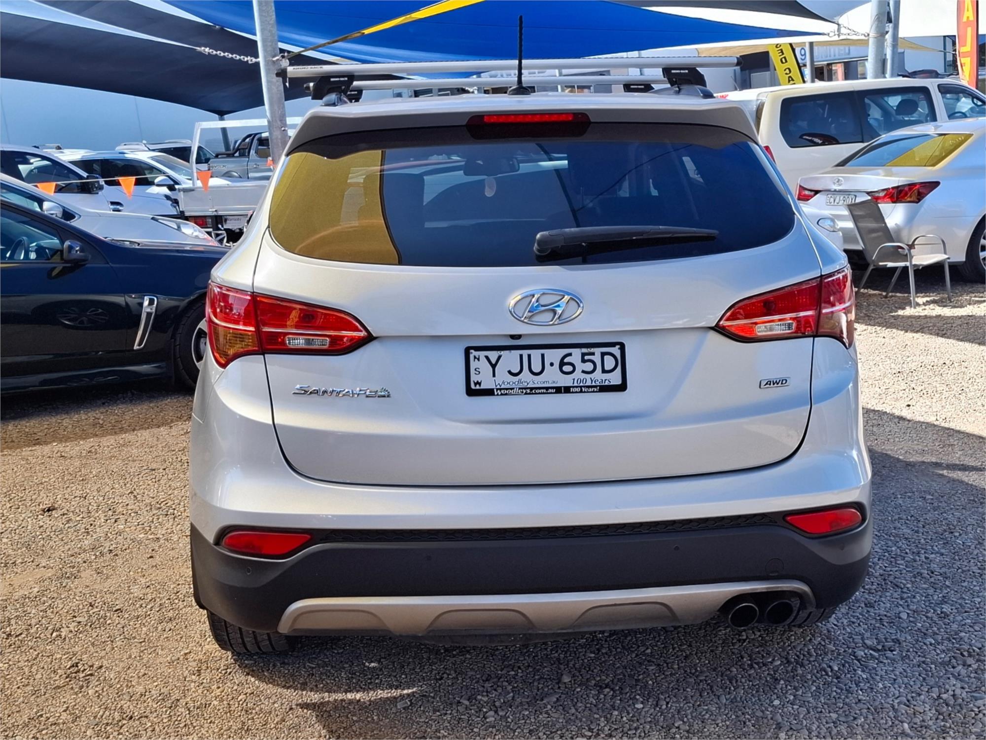 2014 HYUNDAI SANTA FE DM MY15 ELITE CRDi (4x4) 6 SP AUTOMATIC 4D WAGON