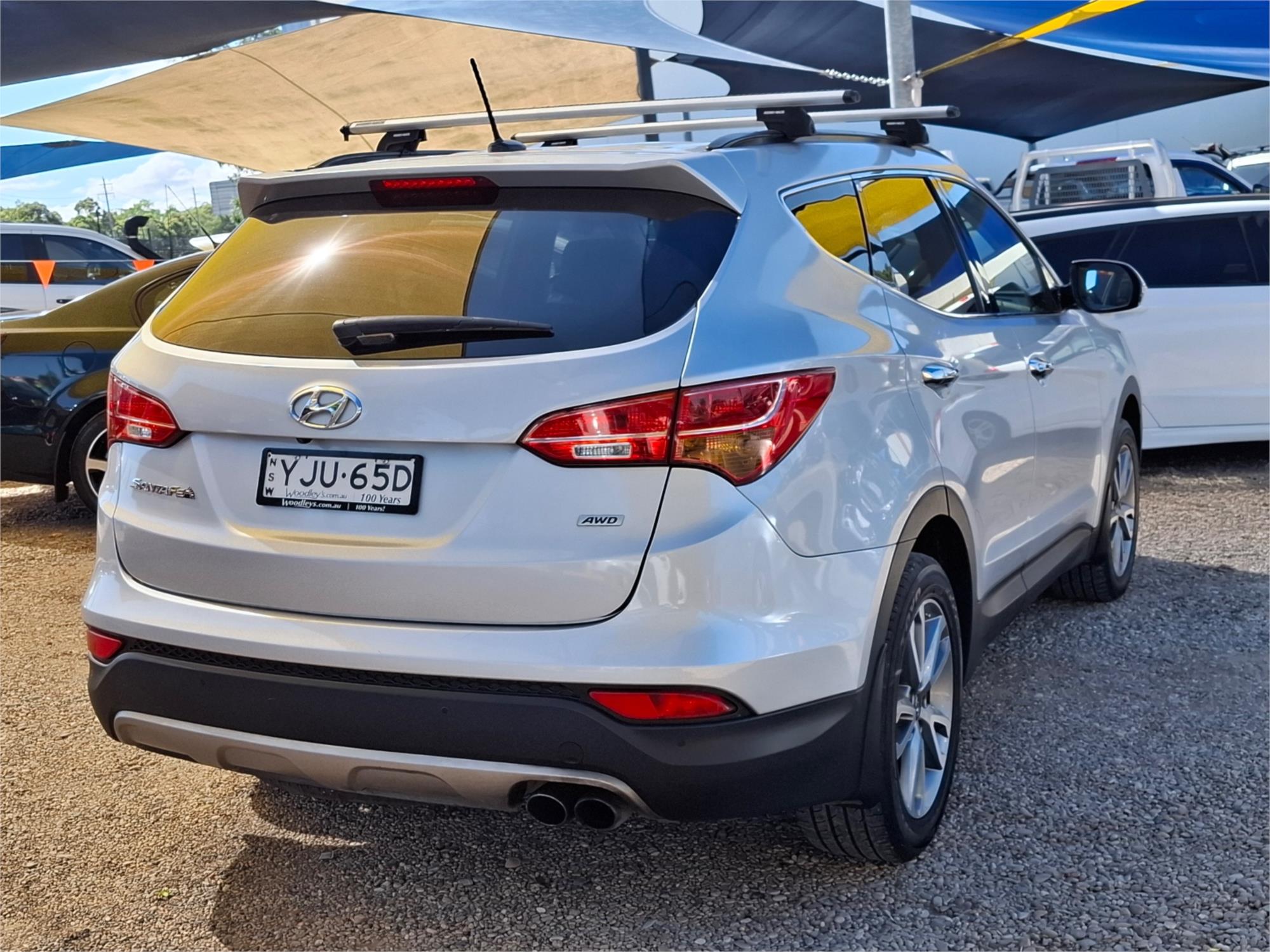 2014 HYUNDAI SANTA FE DM MY15 ELITE CRDi (4x4) 6 SP AUTOMATIC 4D WAGON