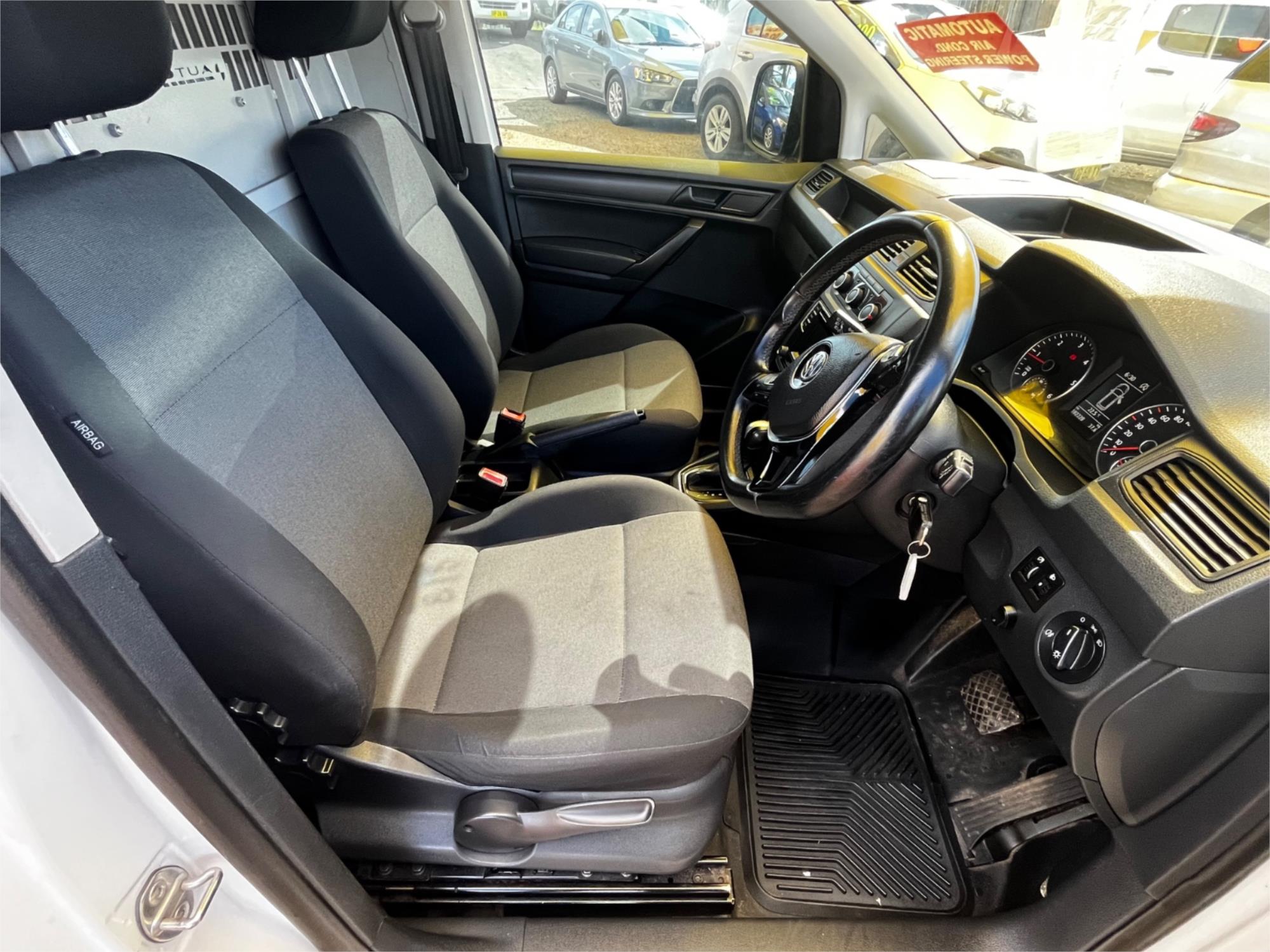 2018 VOLKSWAGEN CADDY 2K MY18 SWB TDI250 6 SP AUTO DIRECT SHIFT 3D VAN