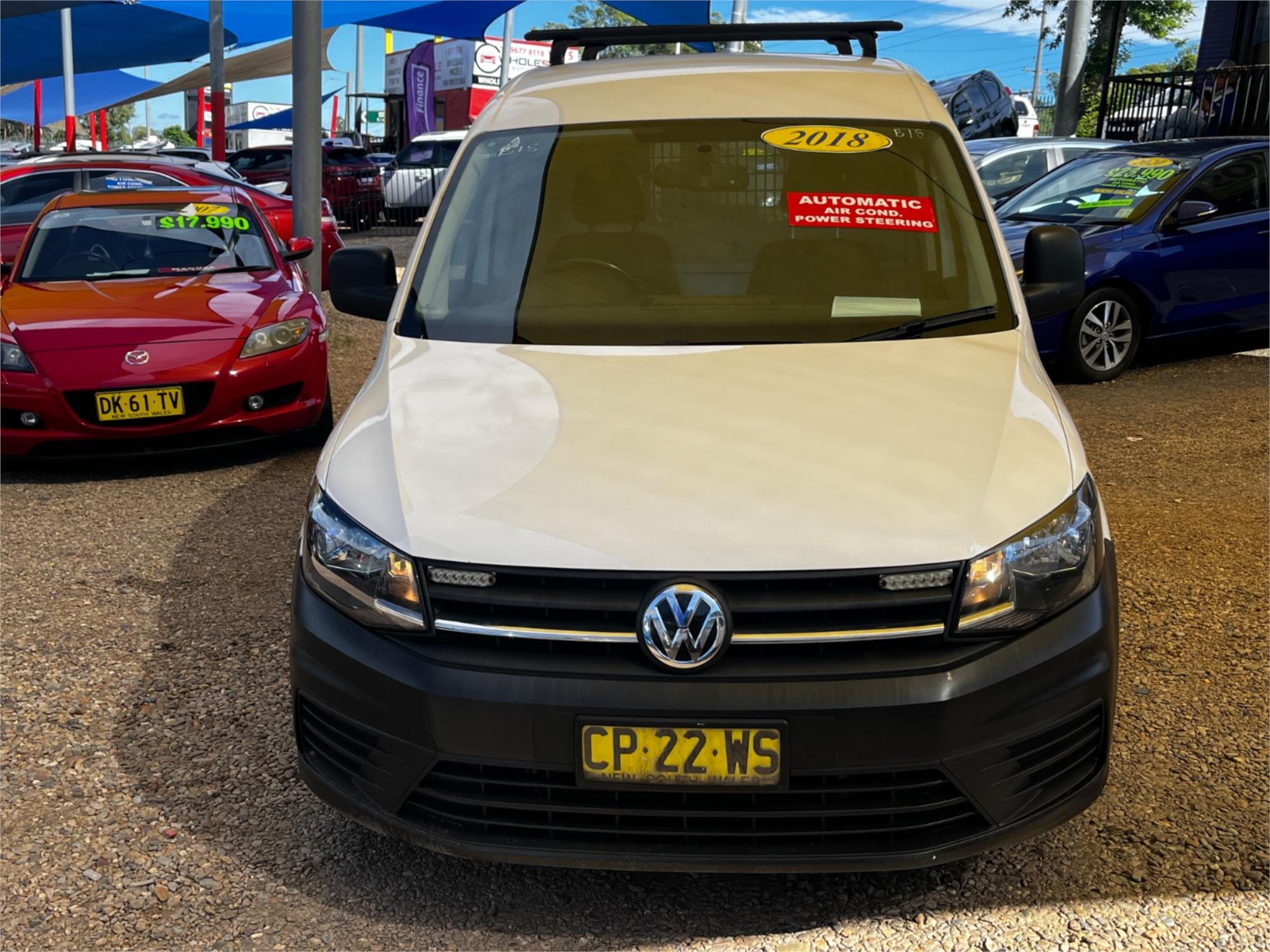 2018 VOLKSWAGEN CADDY 2K MY18 SWB TDI250 6 SP AUTO DIRECT SHIFT 3D VAN