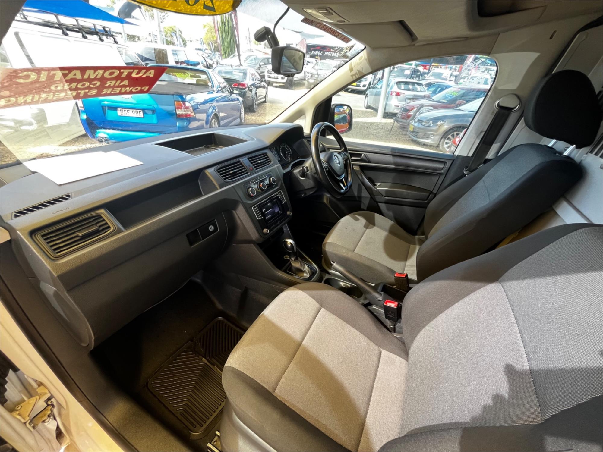2018 VOLKSWAGEN CADDY 2K MY18 SWB TDI250 6 SP AUTO DIRECT SHIFT 3D VAN