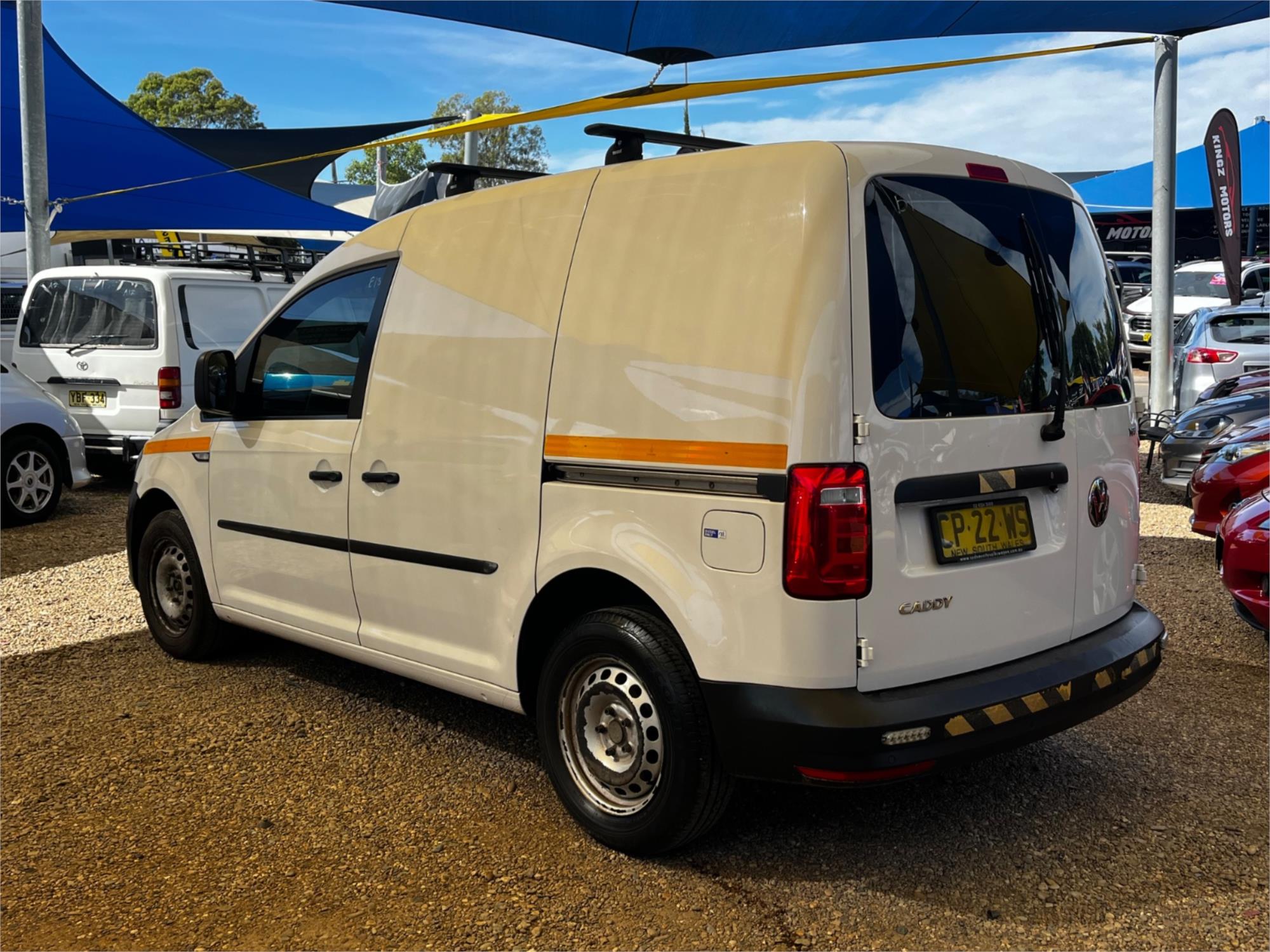 2018 VOLKSWAGEN CADDY 2K MY18 SWB TDI250 6 SP AUTO DIRECT SHIFT 3D VAN