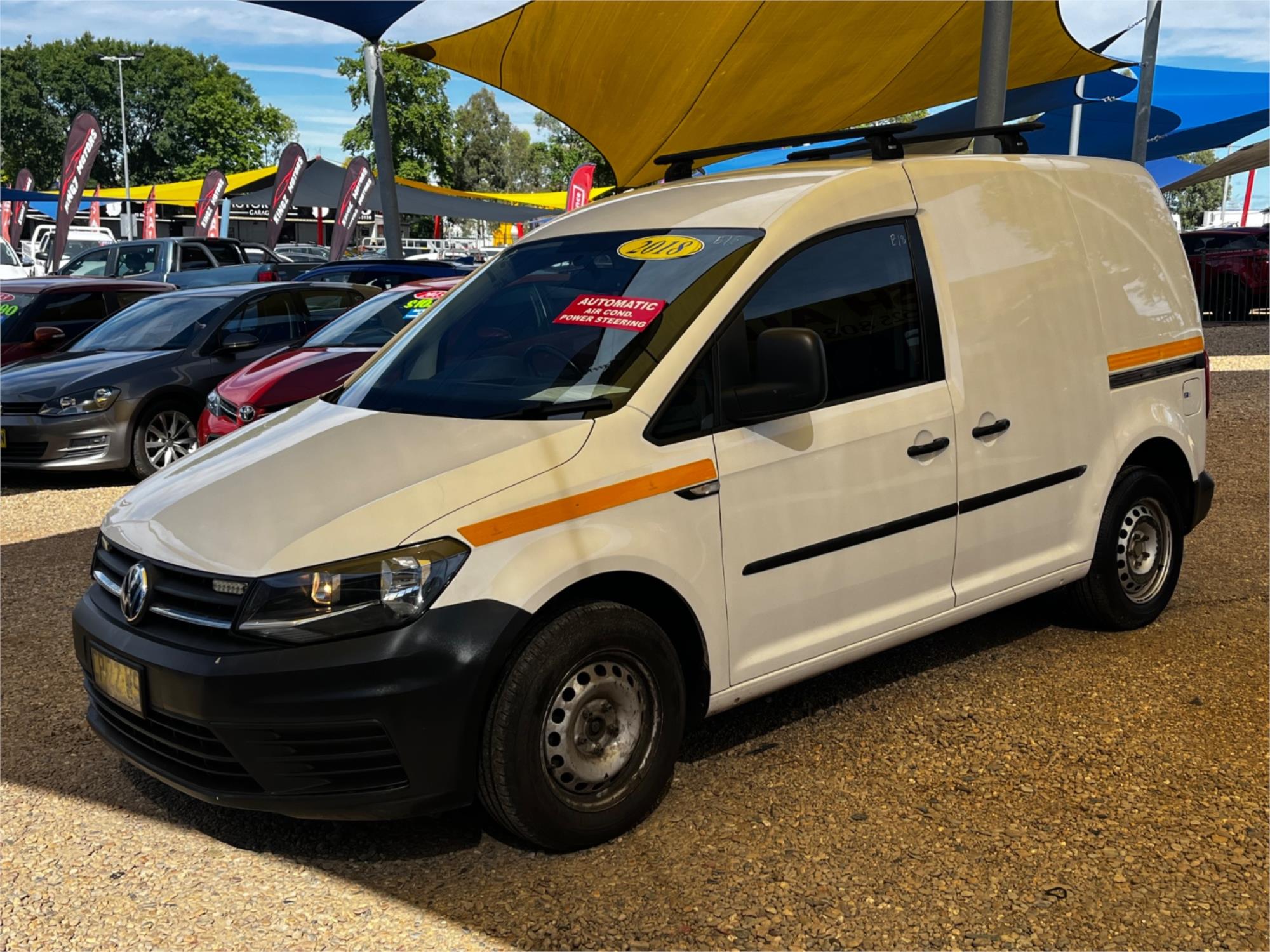 2018 VOLKSWAGEN CADDY 2K MY18 SWB TDI250 6 SP AUTO DIRECT SHIFT 3D VAN