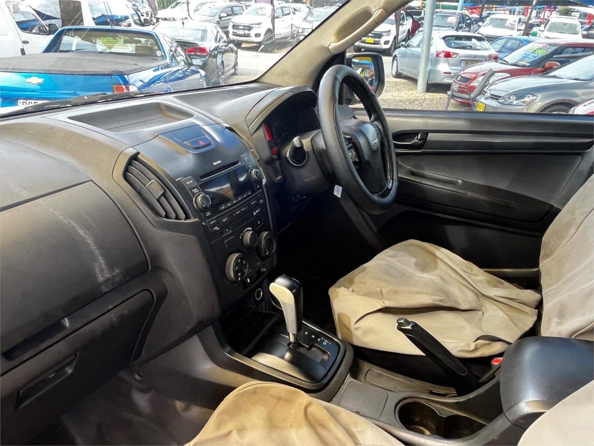 2015 ISUZU D-MAX TF MY15 SX (4x4) 5 SP AUTOMATIC C/CHAS