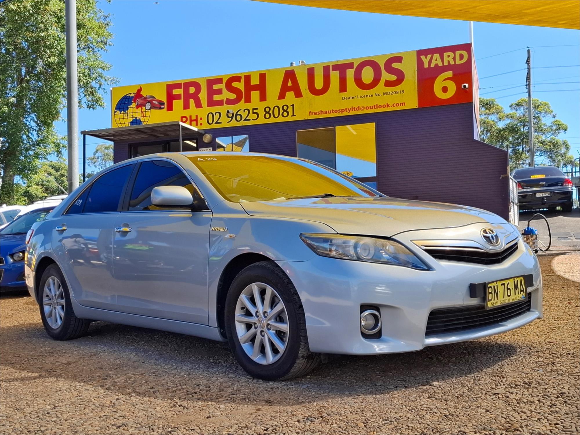 2010 TOYOTA CAMRY AHV40R HYBRID CONTINUOUS VARIABLE 4D SEDAN