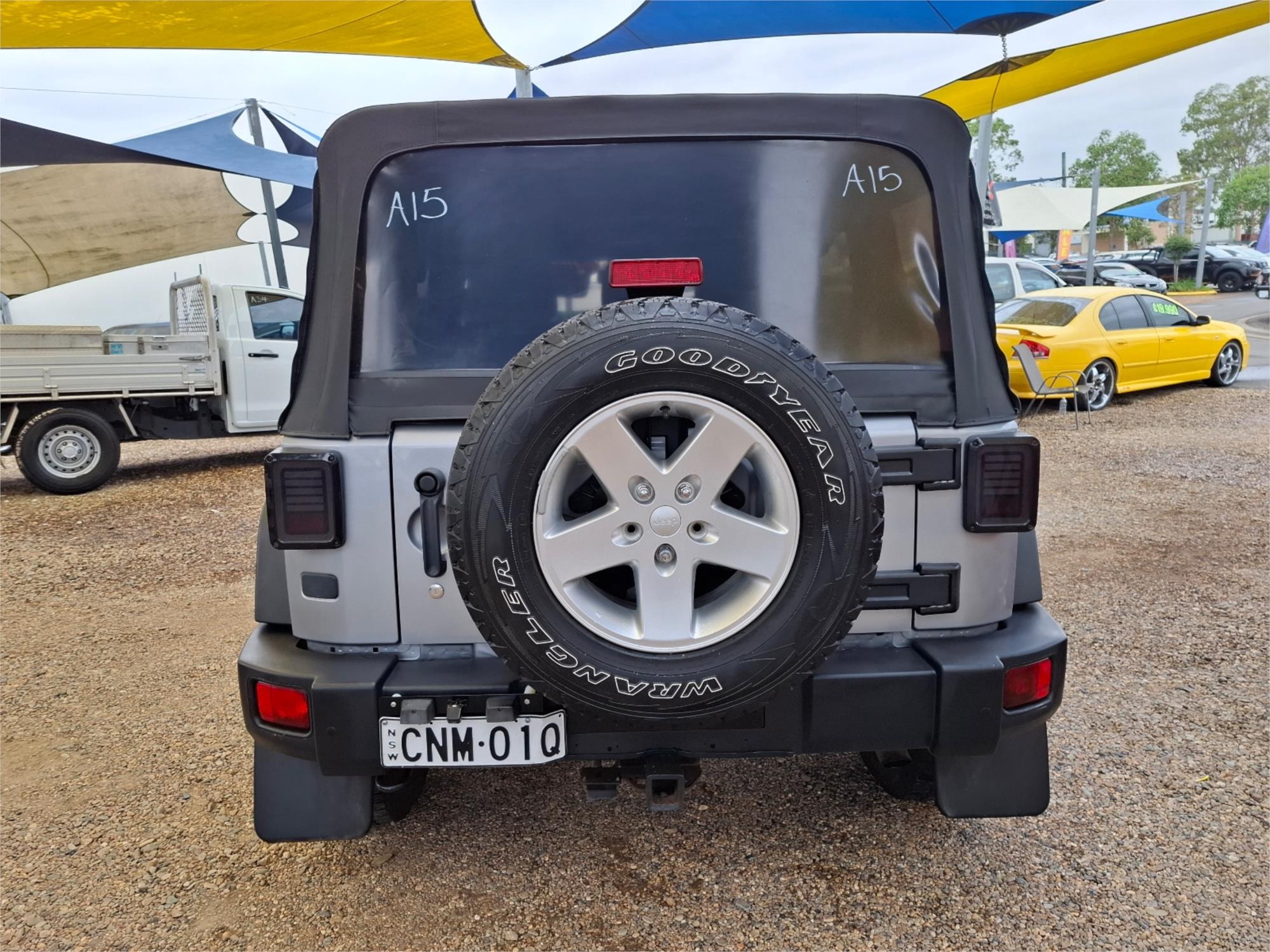2013 JEEP WRANGLER JK UNLIMITED AUTOMATIC SOFT TOP