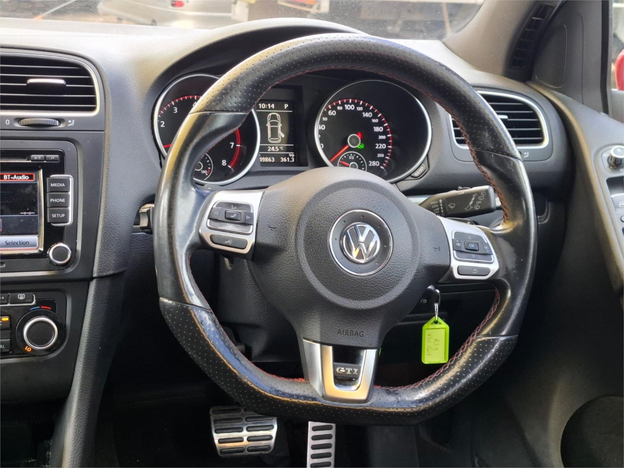 2012 VOLKSWAGEN GOLF 1K MY12 GTI 6 SP AUTO DIRECT SHIFT 5D HATCHBACK