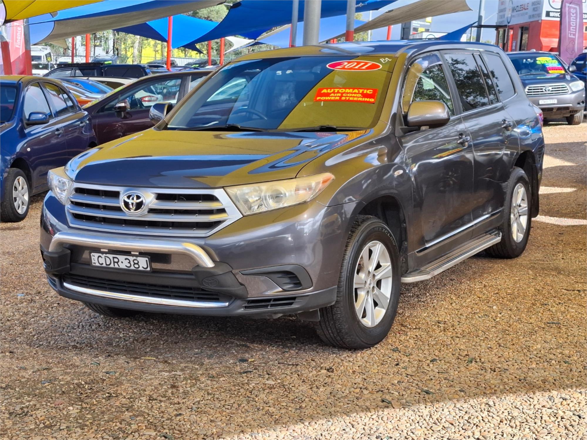 2011 TOYOTA KLUGER GSU45R MY11 UPGRADE KX-R (4x4) 5 SEAT 5 SP AUTOMATIC 4D WAGON