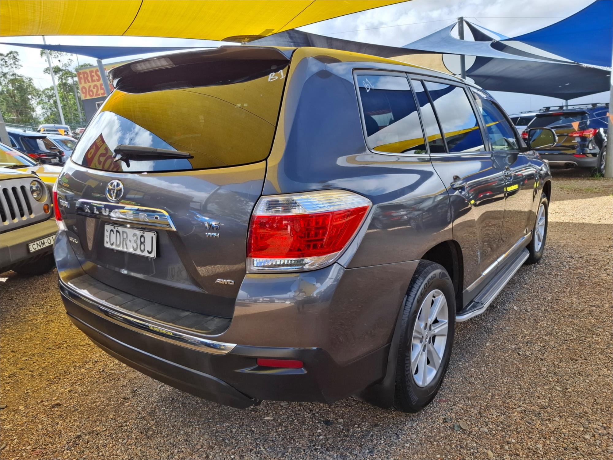 2011 TOYOTA KLUGER GSU45R MY11 UPGRADE KX-R (4x4) 5 SEAT 5 SP AUTOMATIC 4D WAGON