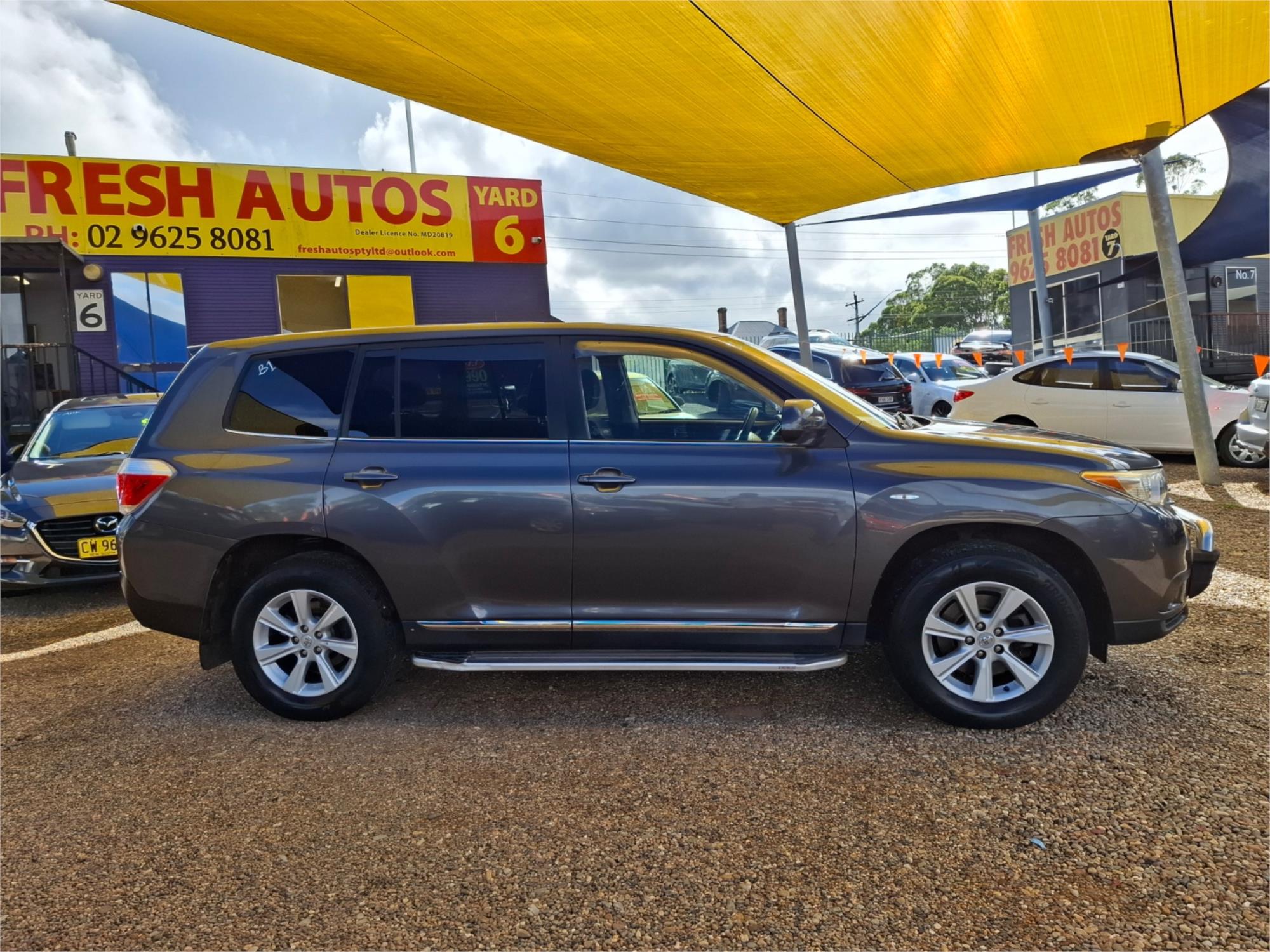 2011 TOYOTA KLUGER GSU45R MY11 UPGRADE KX-R (4x4) 5 SEAT 5 SP AUTOMATIC 4D WAGON