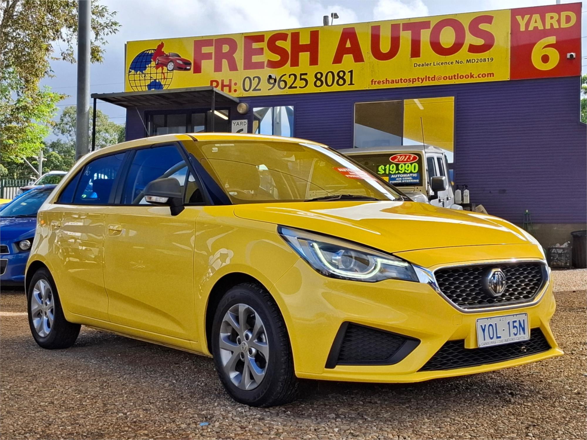 2020 MG MG3 SZP1 AUTOMATIC HATCHBACK