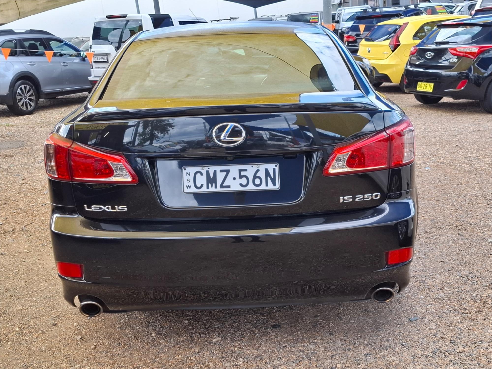 2012 LEXUS IS250 GSE20R MY11 F SPORT 6 SP AUTO SEQUENTIAL 4D SEDAN