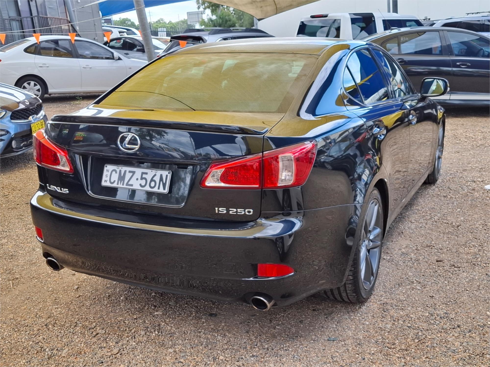 2012 LEXUS IS250 GSE20R MY11 F SPORT 6 SP AUTO SEQUENTIAL 4D SEDAN