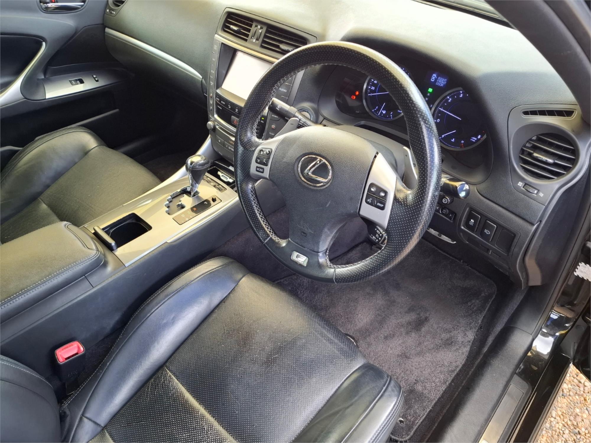 2012 LEXUS IS250 GSE20R MY11 F SPORT 6 SP AUTO SEQUENTIAL 4D SEDAN