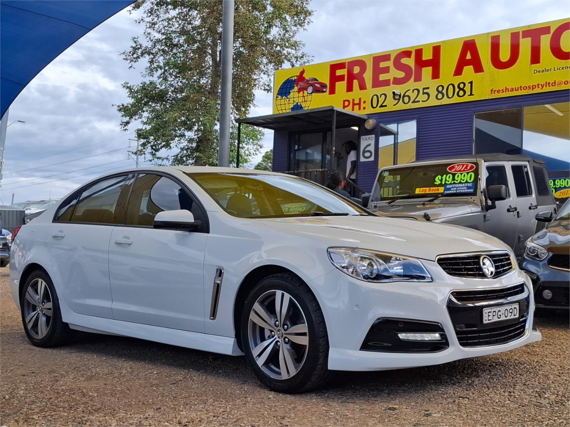 2014 HOLDEN COMMODORE VF MY15 SV6 6 SP AUTOMATIC 4D SEDAN