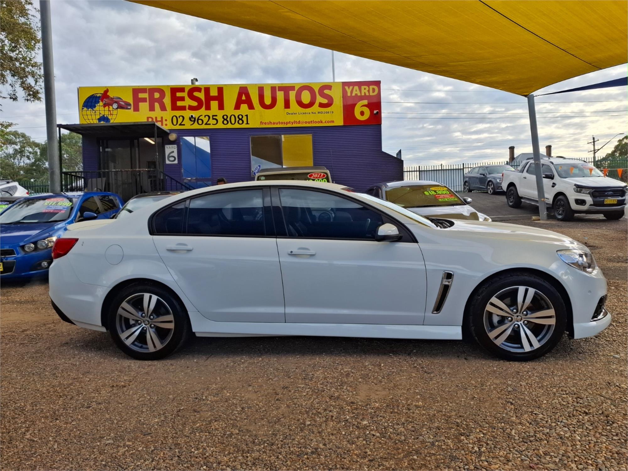 2014 HOLDEN COMMODORE VF MY15 SV6 6 SP AUTOMATIC 4D SEDAN