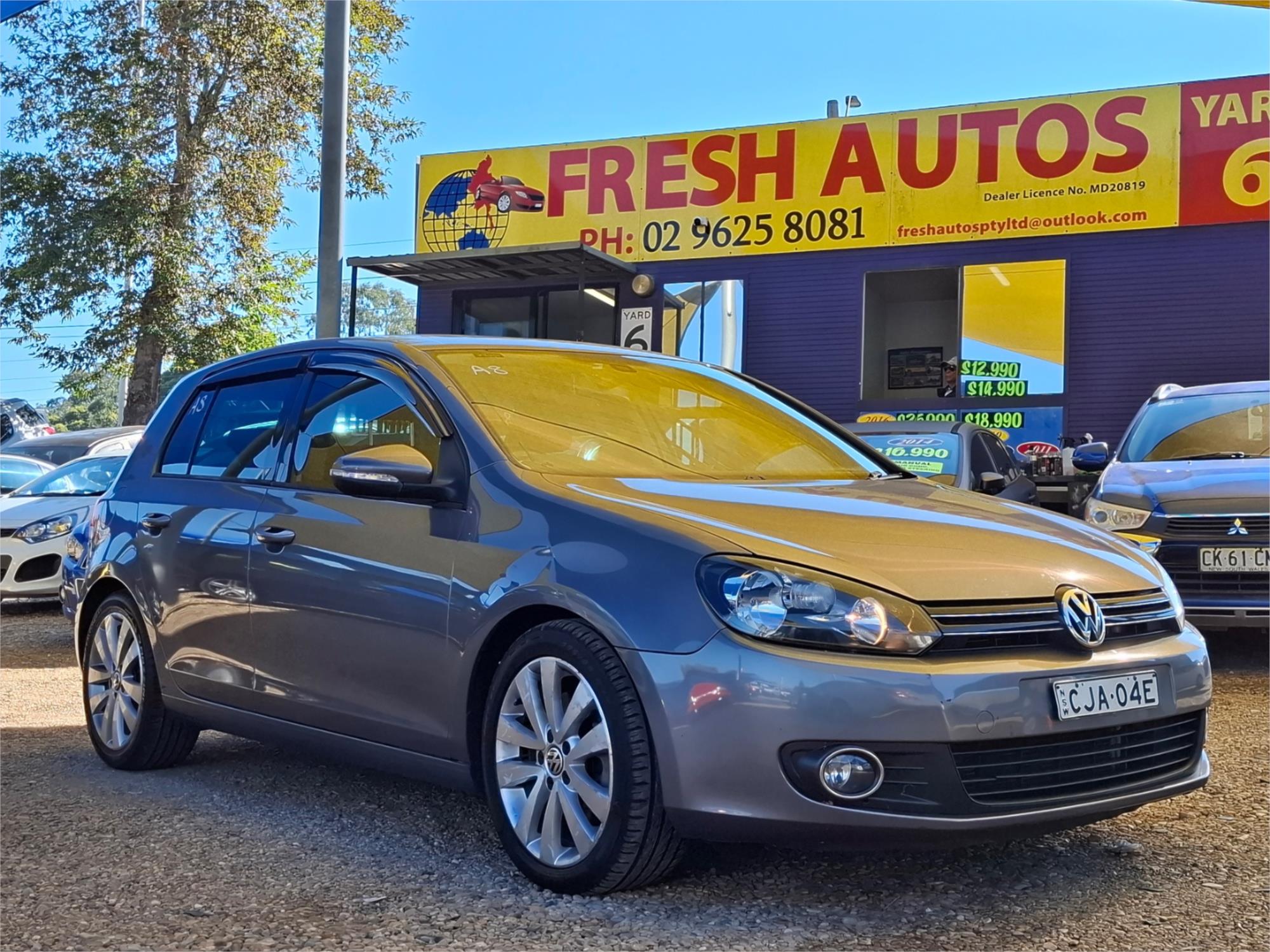 2012 VOLKSWAGEN GOLF 1K MY12 118 TSI COMFORTLINE 7 SP AUTO DIRECT SHIFT 5D HATCHBACK