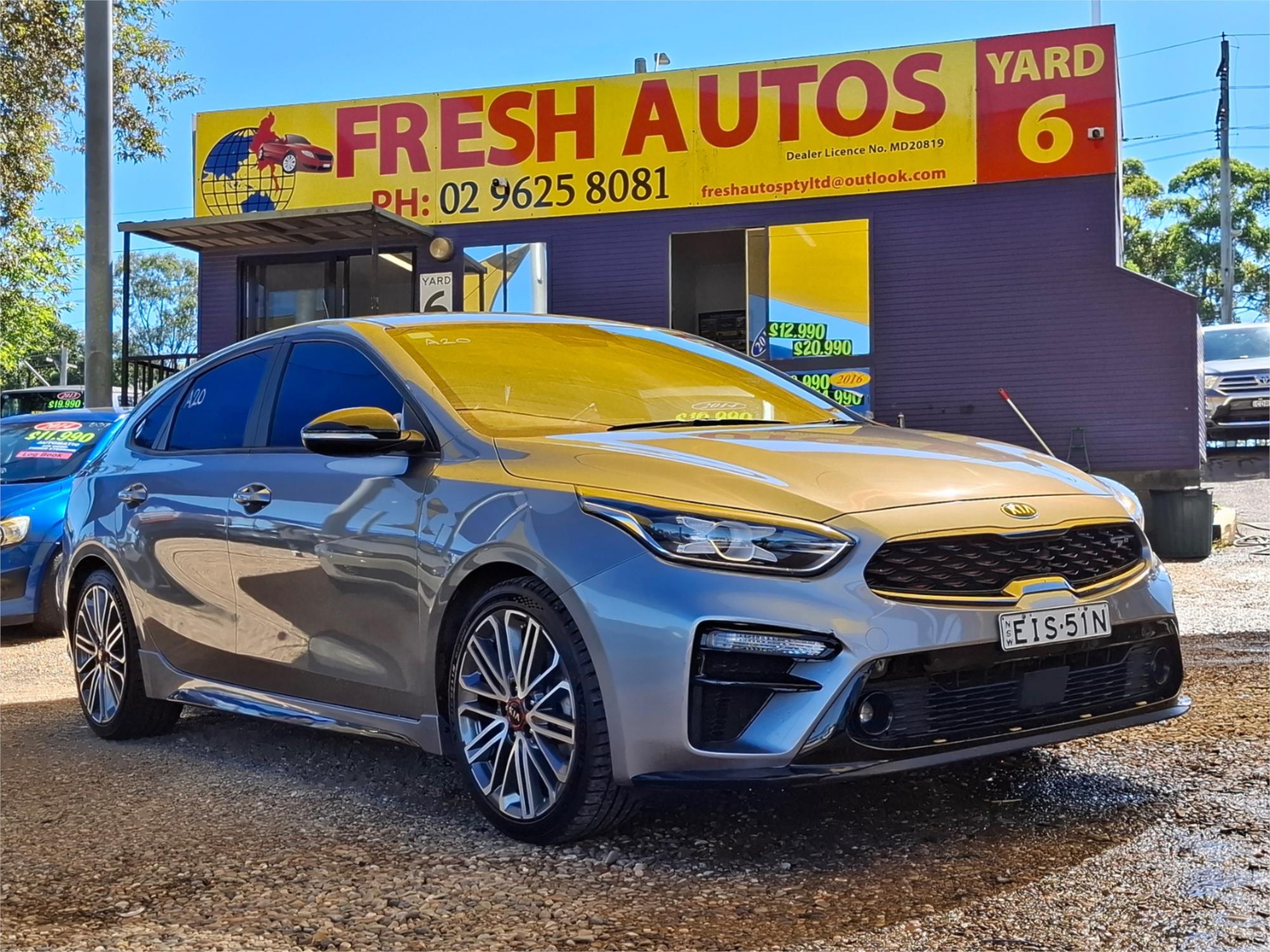 2019 KIA CERATO BD MY19 GT SAFETY PACK 7 SP AUTO DUAL CLUTCH 5D HATCHBACK