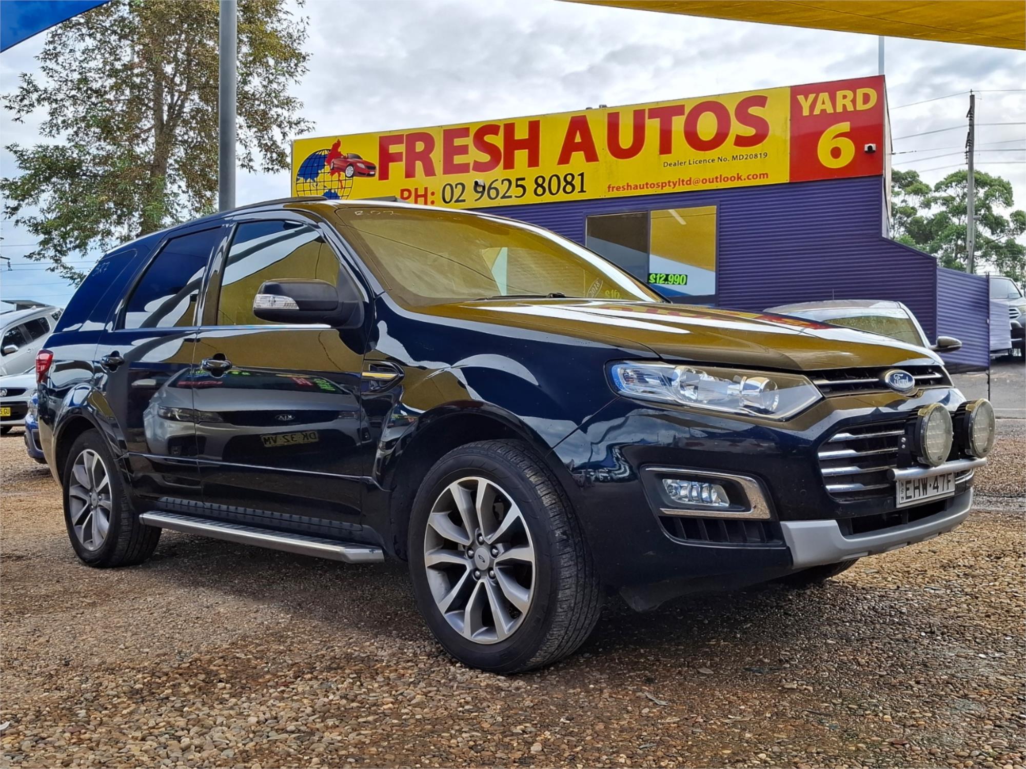 2016 FORD TERRITORY SZ MK2 TITANIUM (4x4) 6 SP AUTOMATIC 4D WAGON