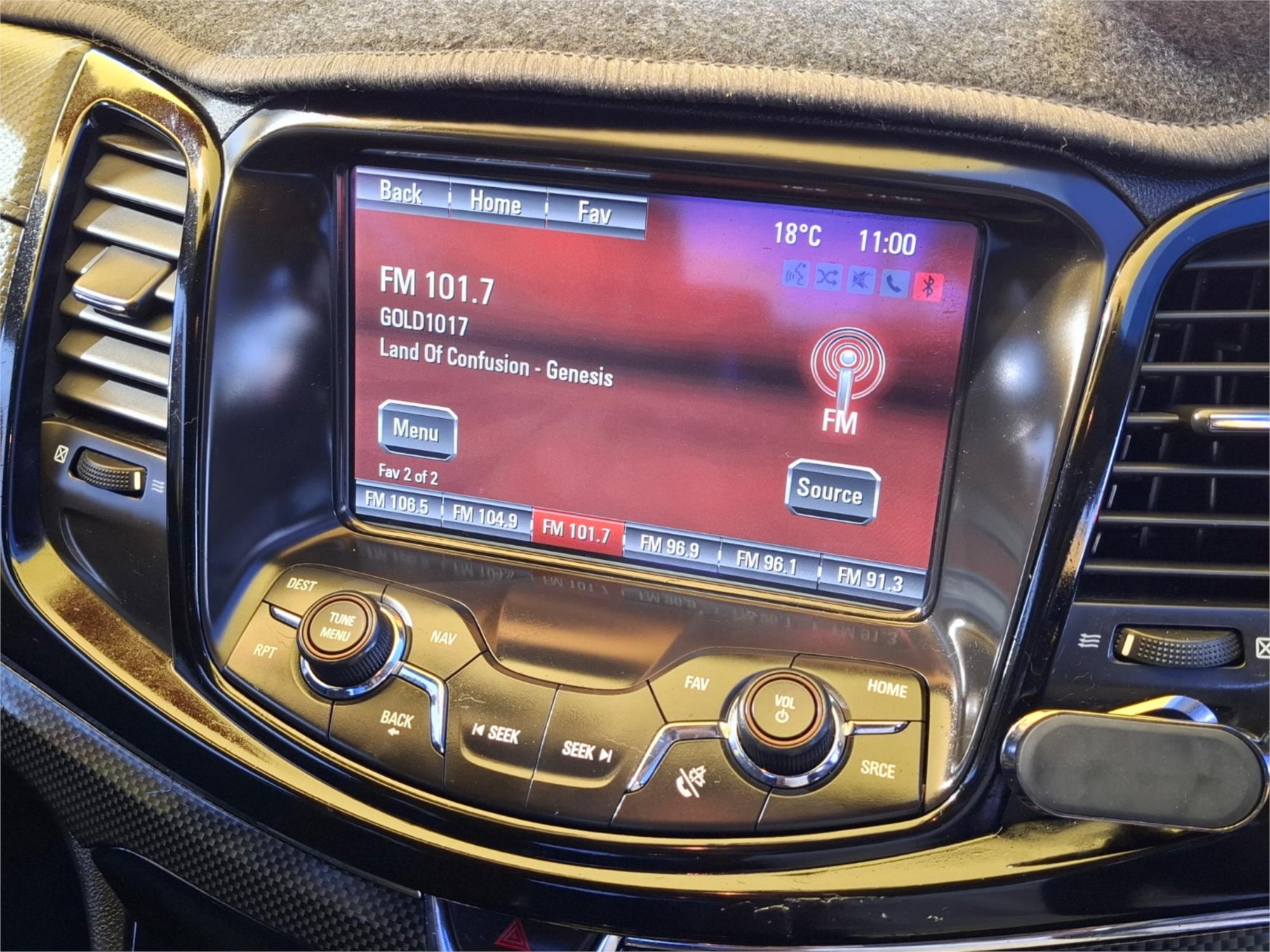 2017 HOLDEN COMMODORE VF II MY17 SV6 6 SP AUTOMATIC 4D SEDAN