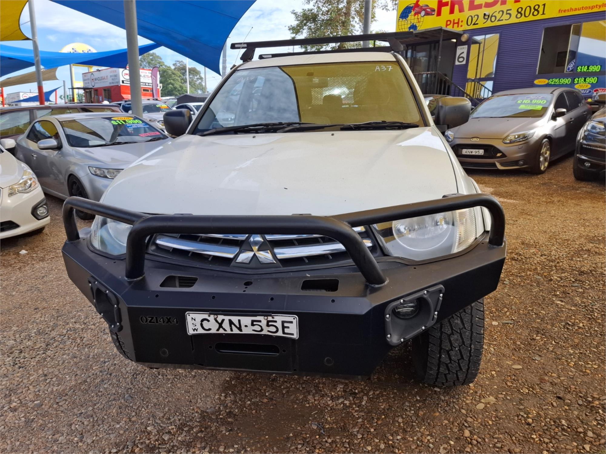 2014 MITSUBISHI TRITON MN MY14 UPDATE GLX (4x4) 4 SP AUTOMATIC 4x4 DOUBLE CAB UTILITY