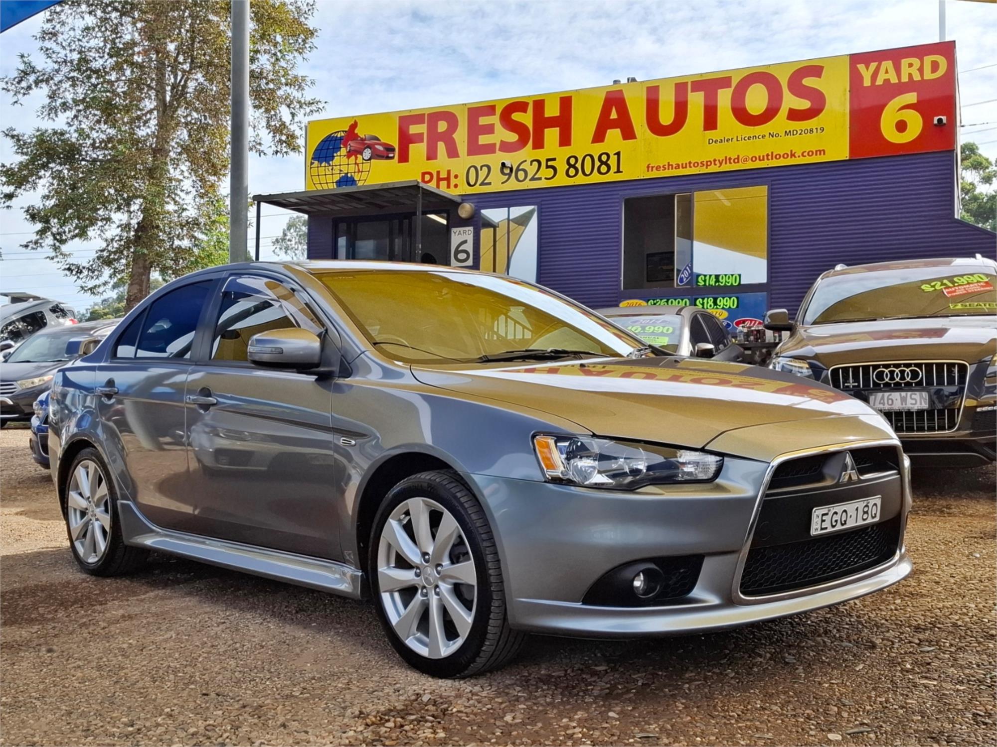 2014 MITSUBISHI LANCER CJ MY15 XLS CVT AUTO 6 SP SEQUENTIAL 4D SEDAN