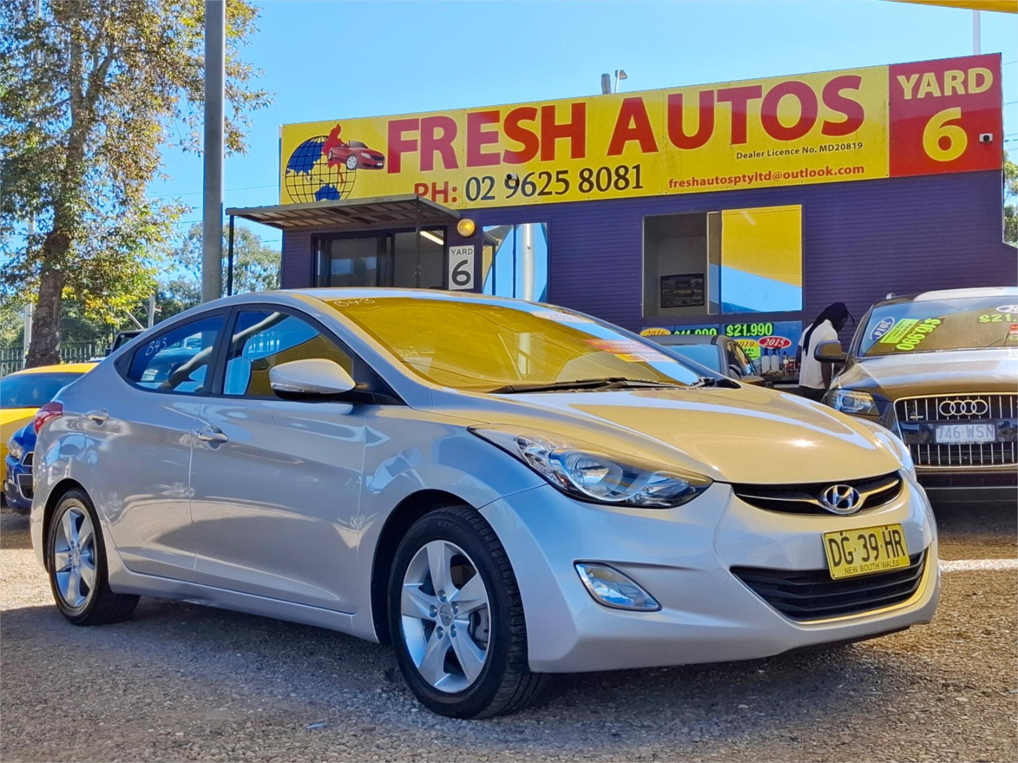 2013 HYUNDAI ELANTRA MD2 ELITE 6 SP AUTOMATIC 4D SEDAN