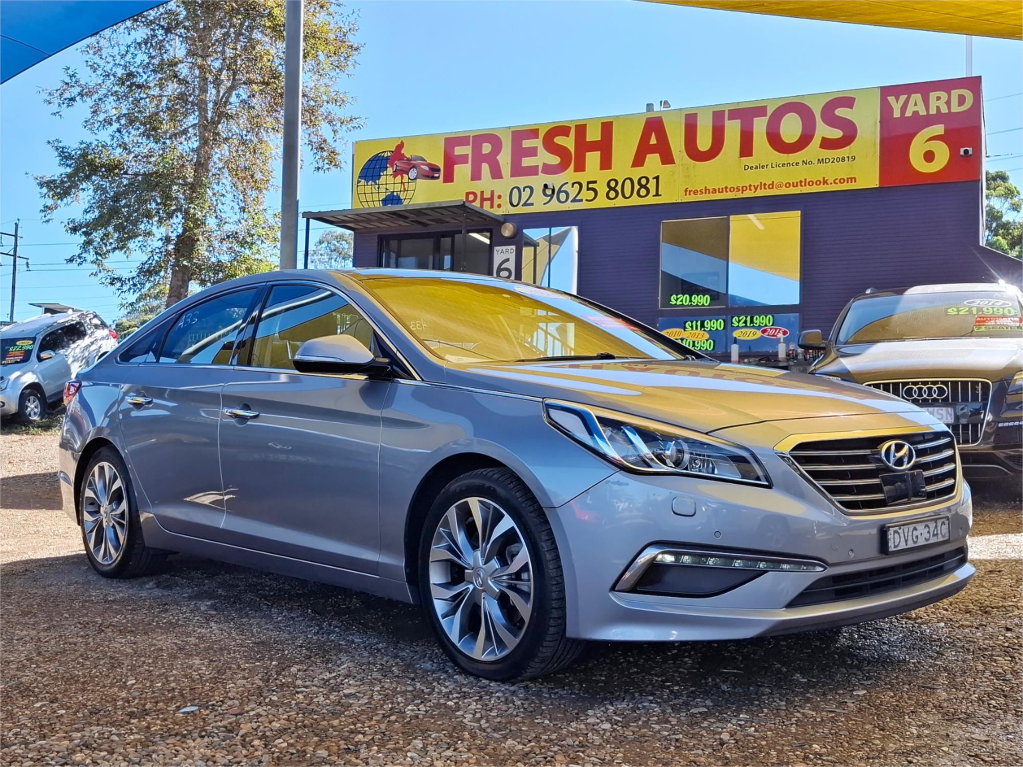 2016 HYUNDAI SONATA LF2 PREMIUM 6 SP AUTOMATIC 4D SEDAN