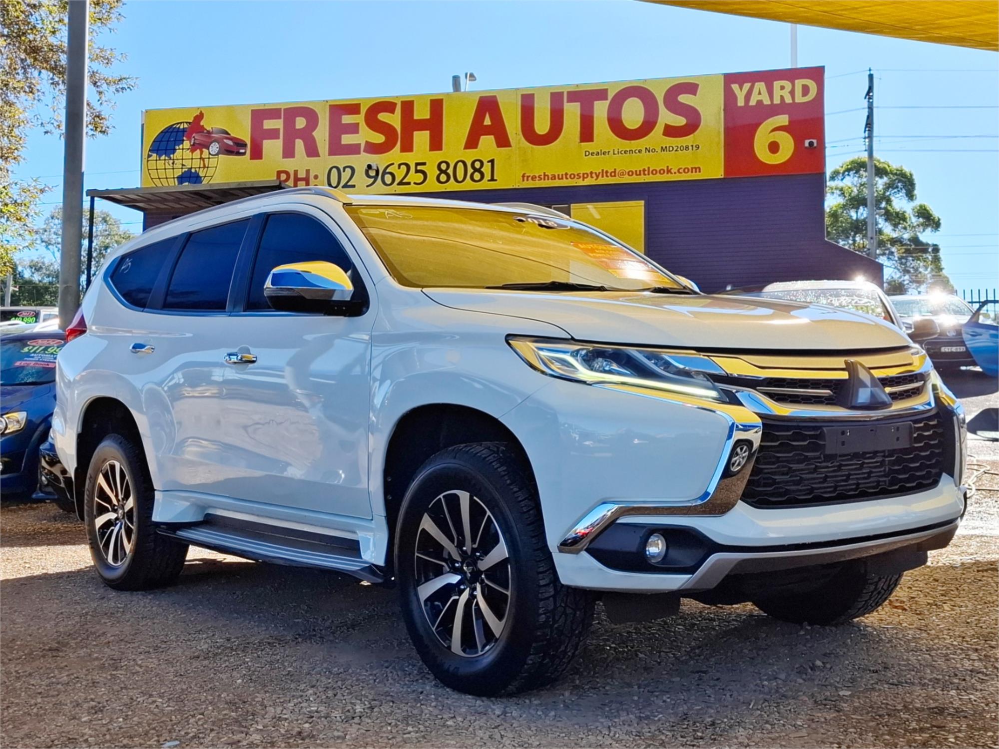 2018 MITSUBISHI PAJERO SPORT QE MY19 GLS (4x4) 5 SEAT 8 SP AUTOMATIC 4D WAGON