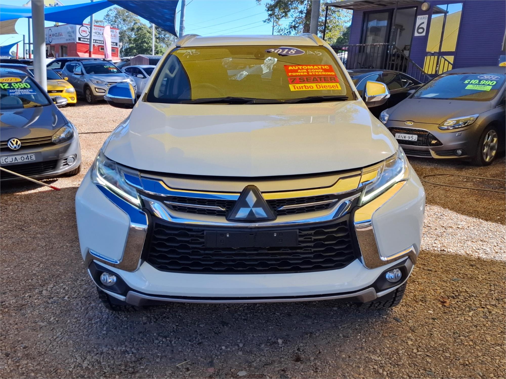 2018 MITSUBISHI PAJERO SPORT QE MY19 GLS (4x4) 5 SEAT 8 SP AUTOMATIC 4D WAGON